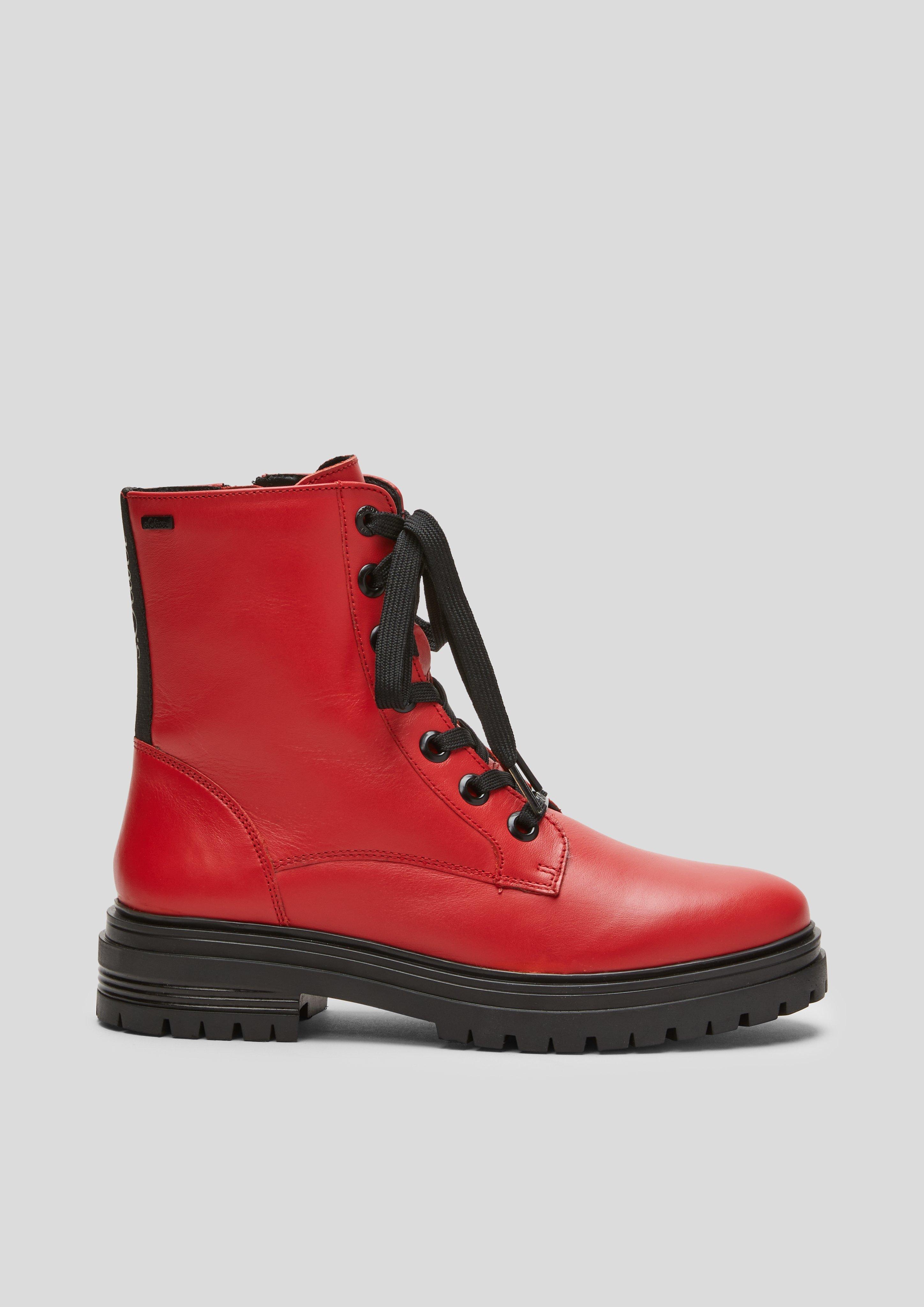 Damen Stiefeletten in rot von s.Oliver