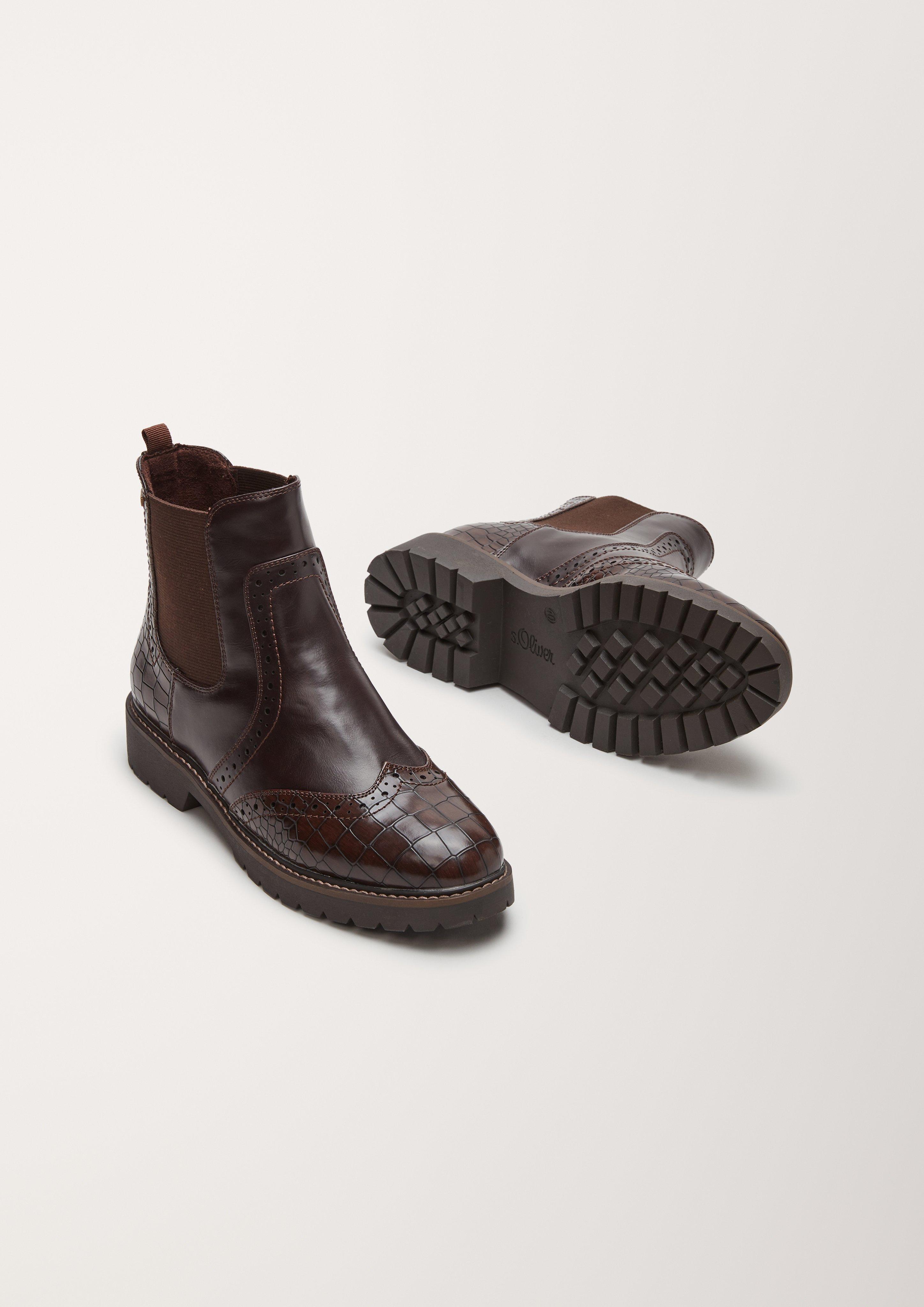 s.Oliver Boots im Brouge-Style