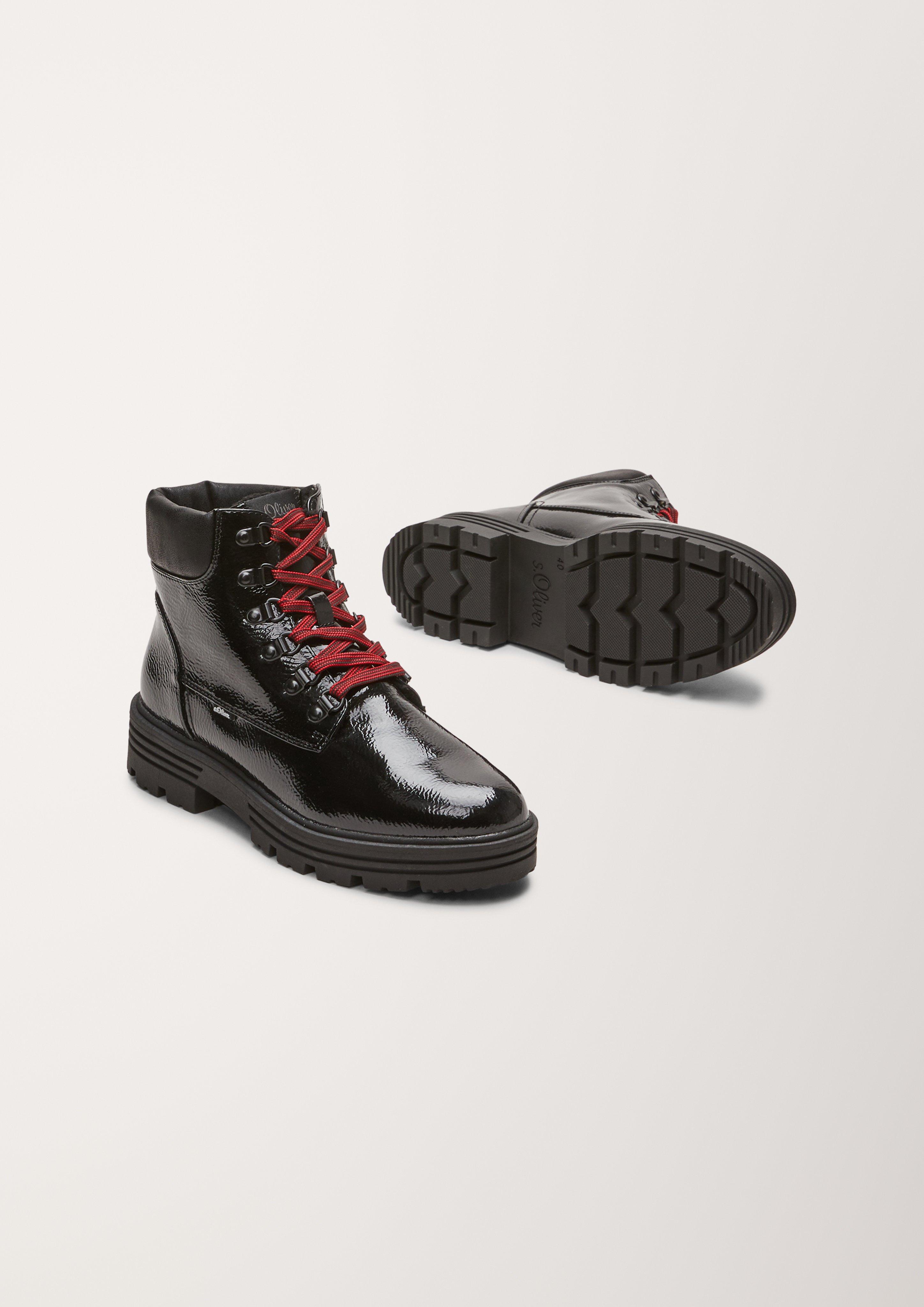 s.Oliver Stiefeletten aus Velours