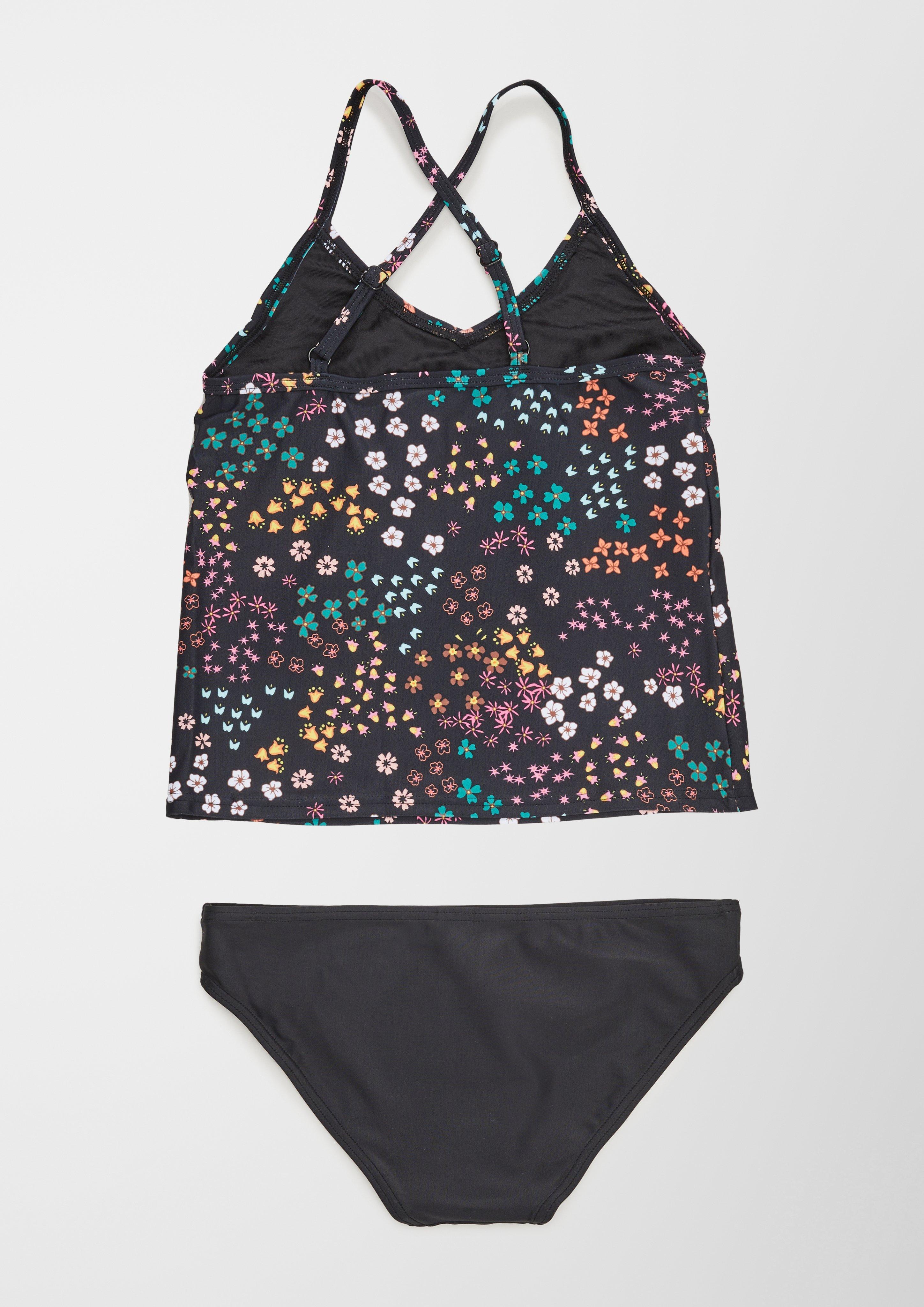 Tankini z zavezovanjem okoli vratu in 98X8