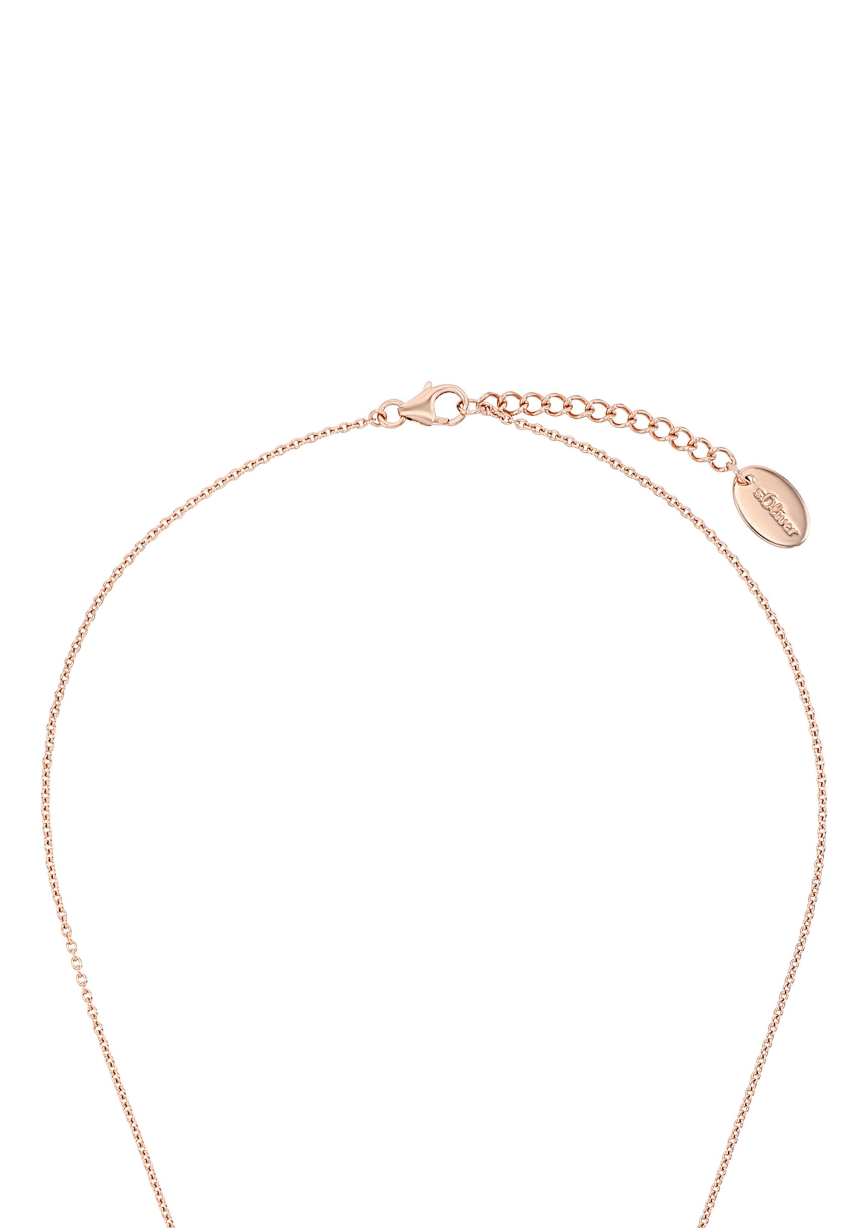 s.Oliver Rosévergoldete Herzkette