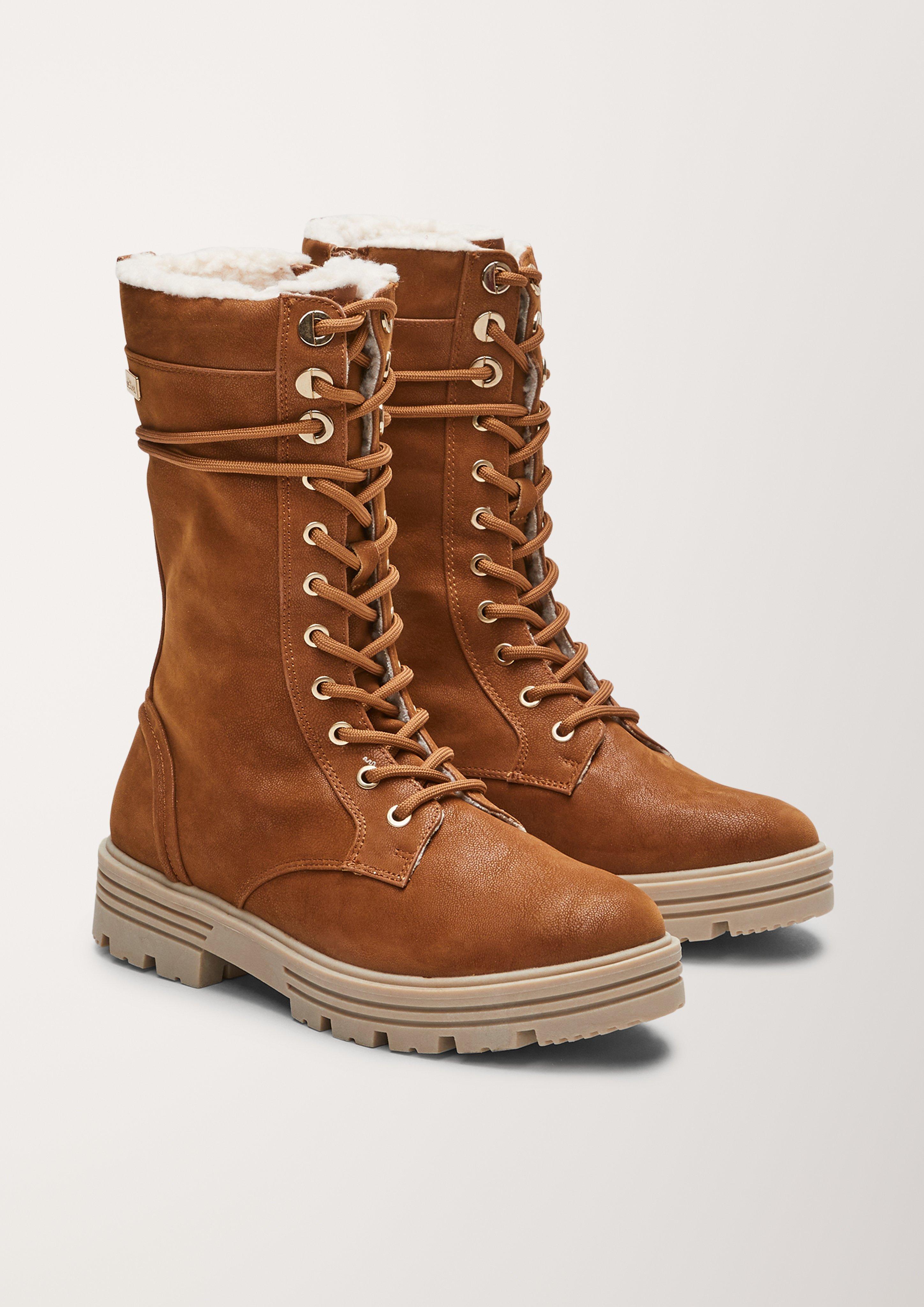 Damen Warm gefütterte Schnürstiefel in  von s.Oliver