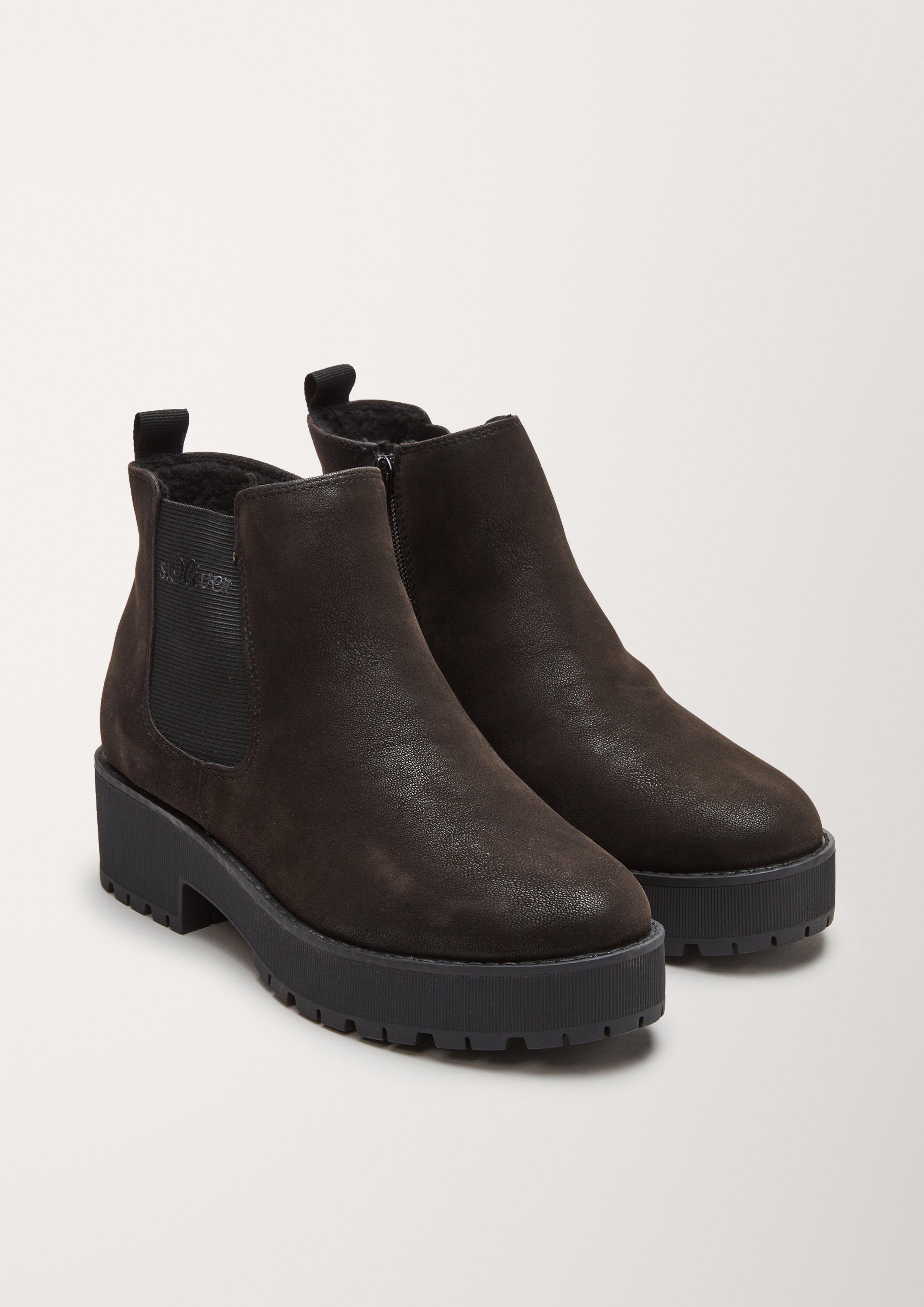 Damen Chelsea-Boots in Leder-Optik in  von s.Oliver