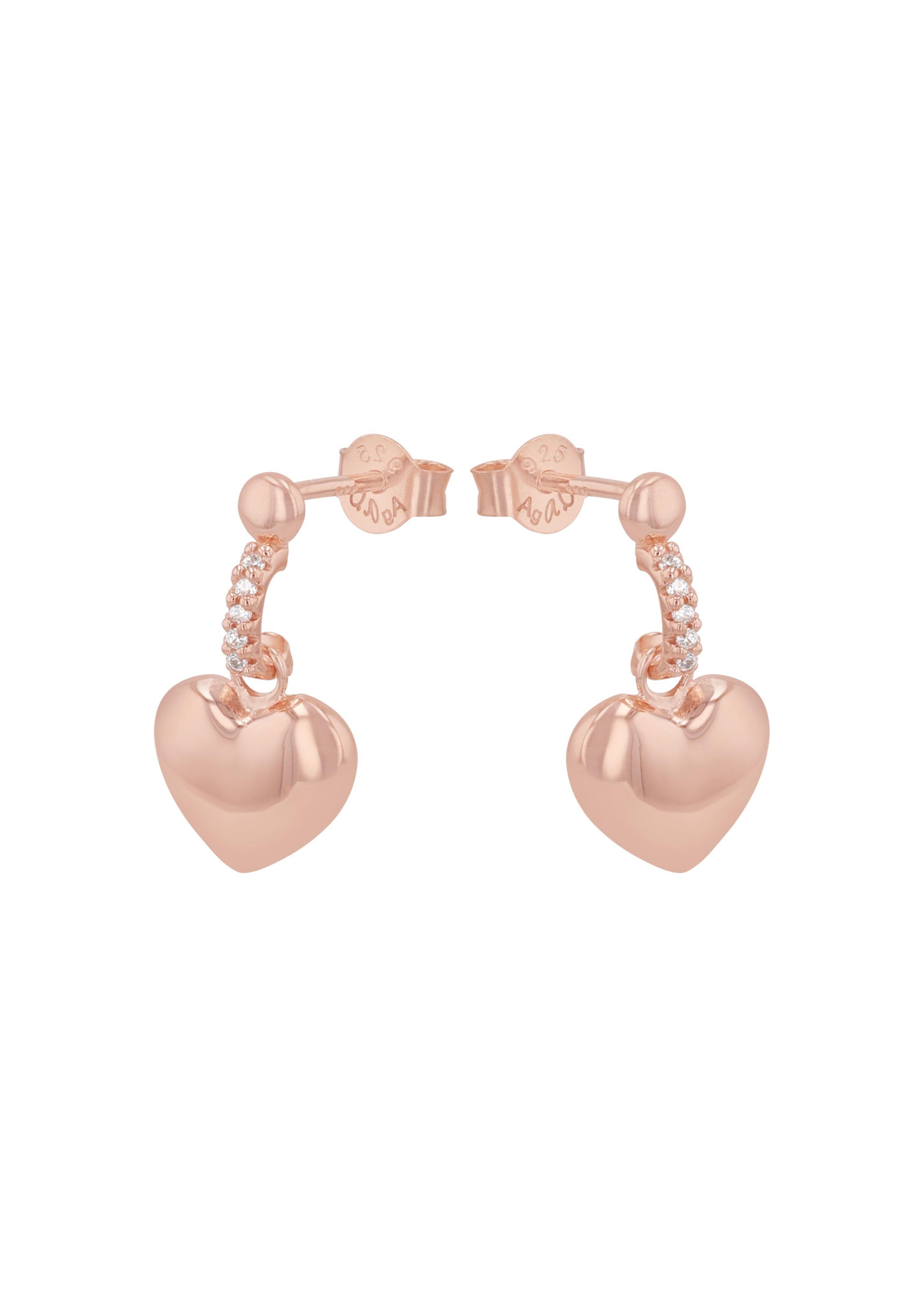 s.Oliver Ohrschmuck rosévergoldet aus Silber