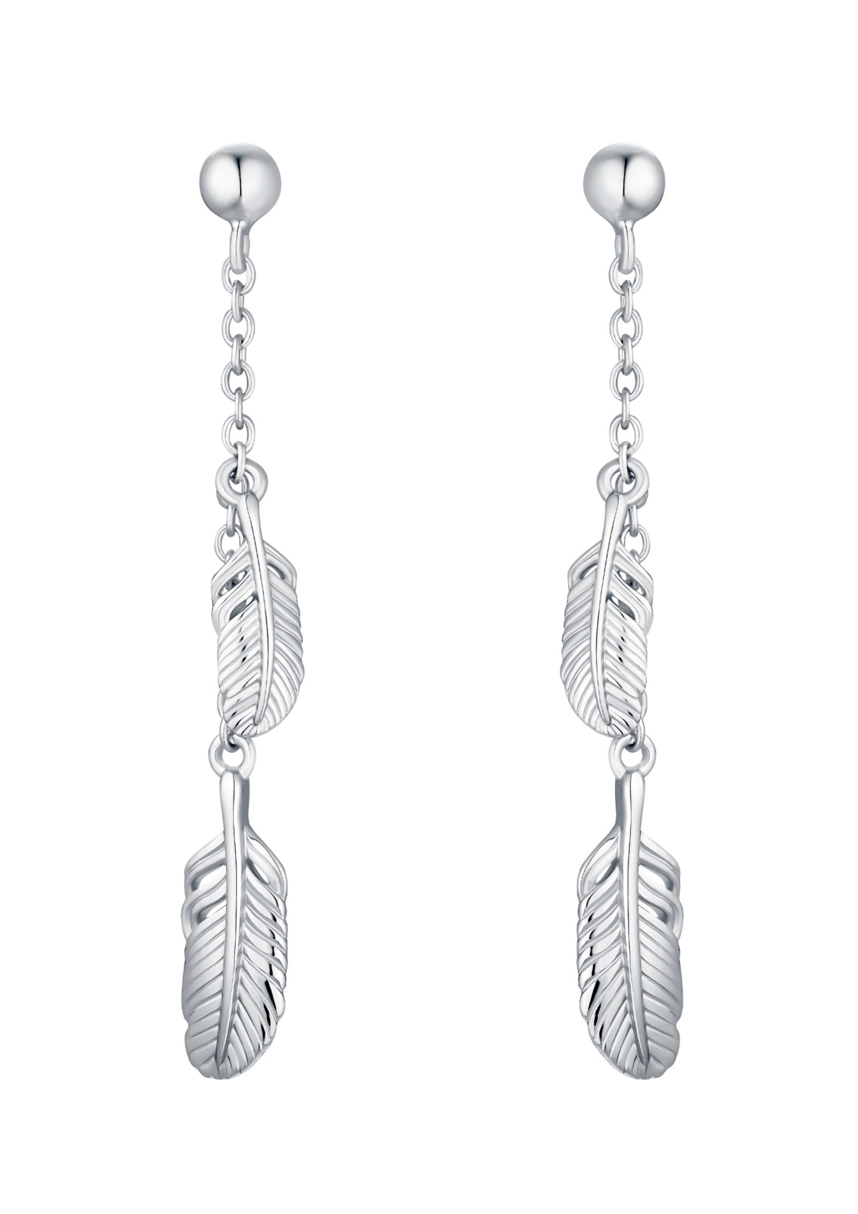 s.Oliver Feder-Ohrringe aus Silber 925