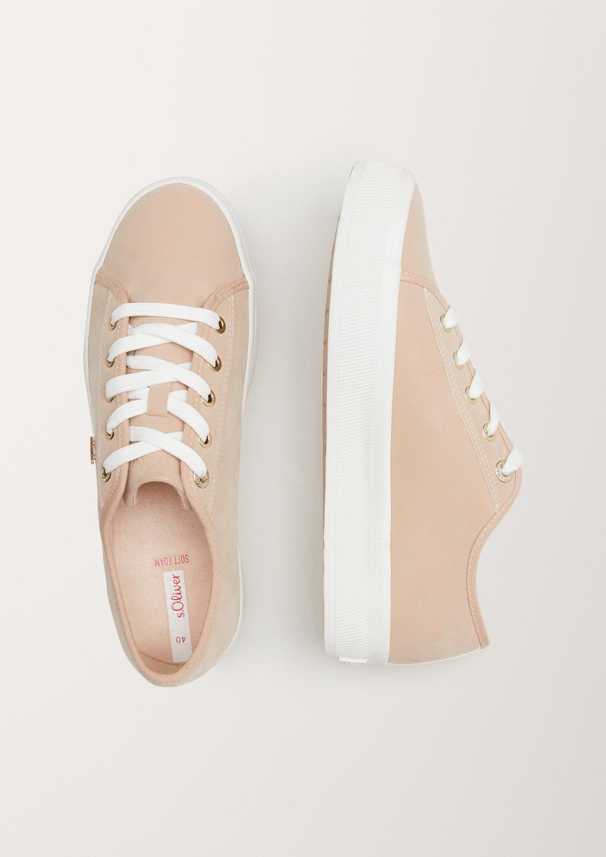 s.Oliver Sneakers met plateauzool