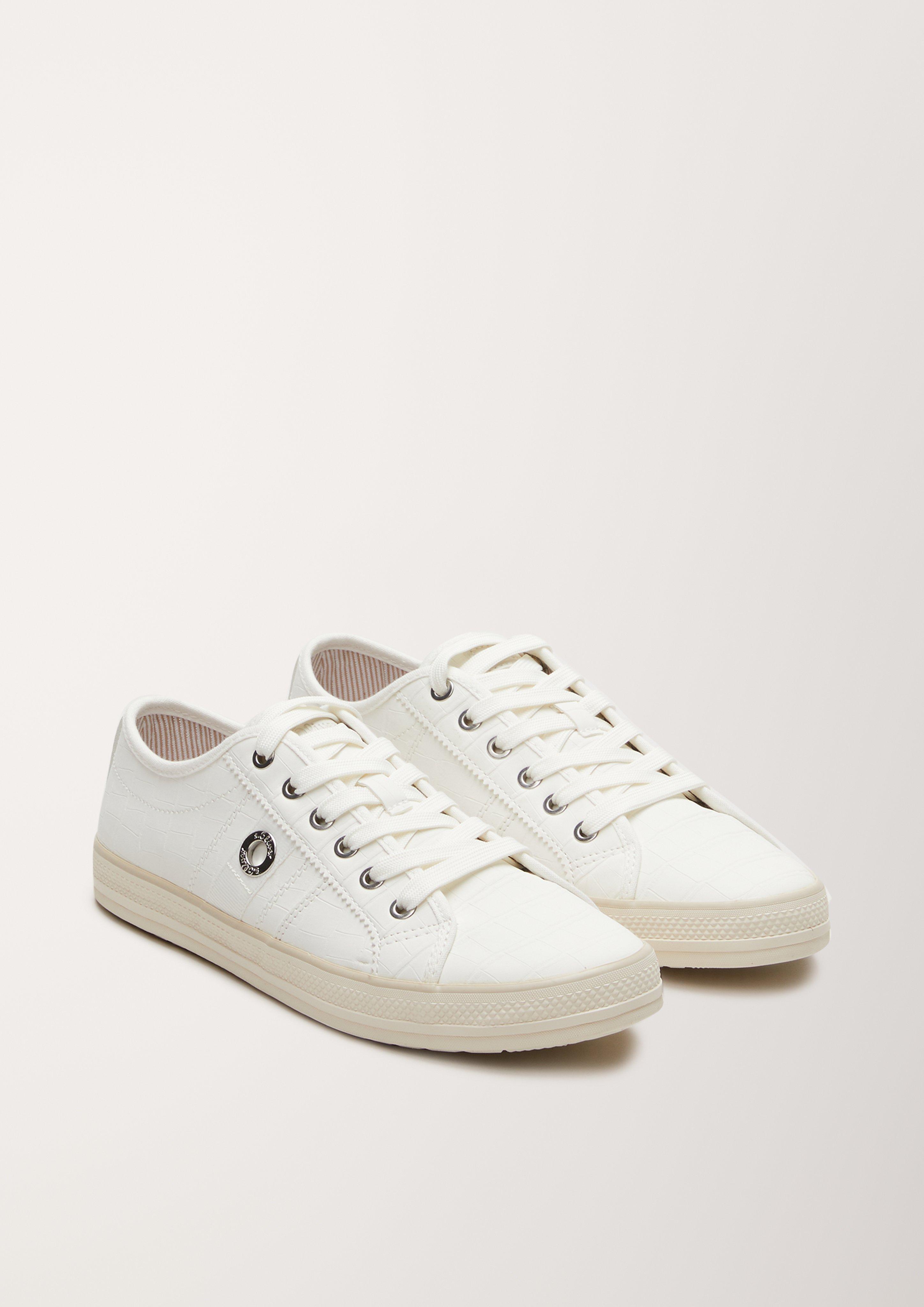 S.Oliver Sneaker in Reptilleder-Optik