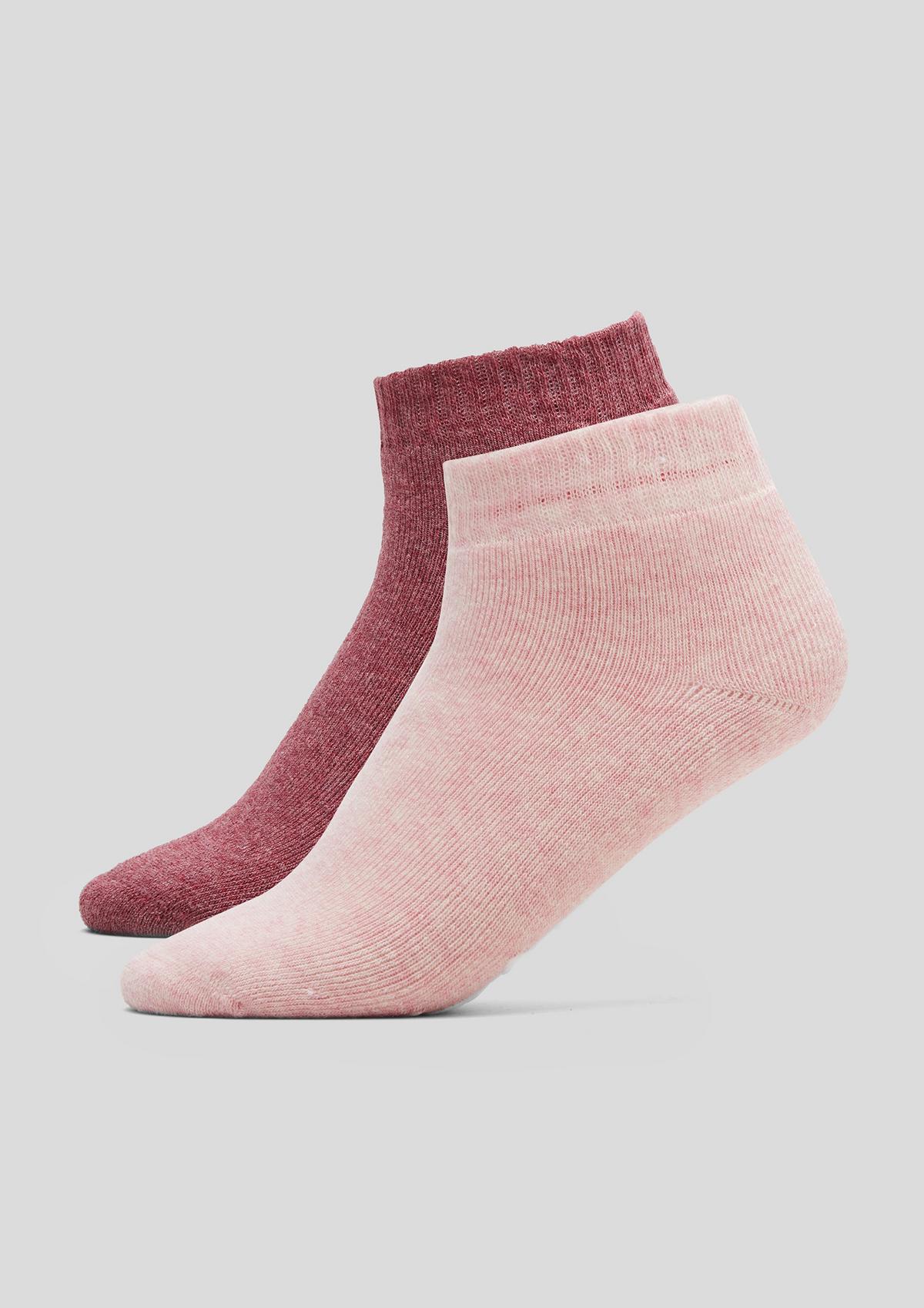 Socken im 4er-Pack - rosa