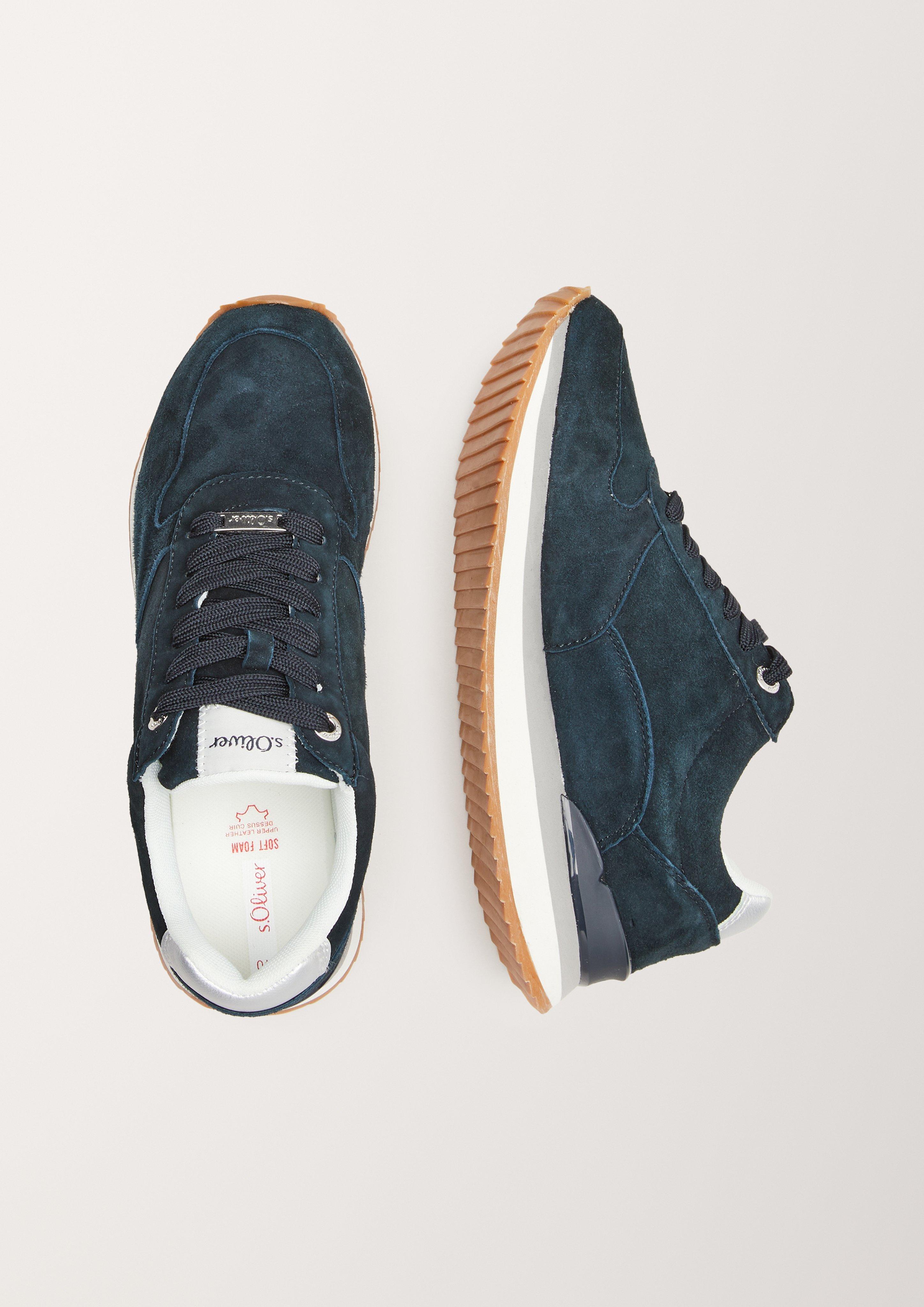 s.Oliver Fabric-Mix-Sneaker mit Leder