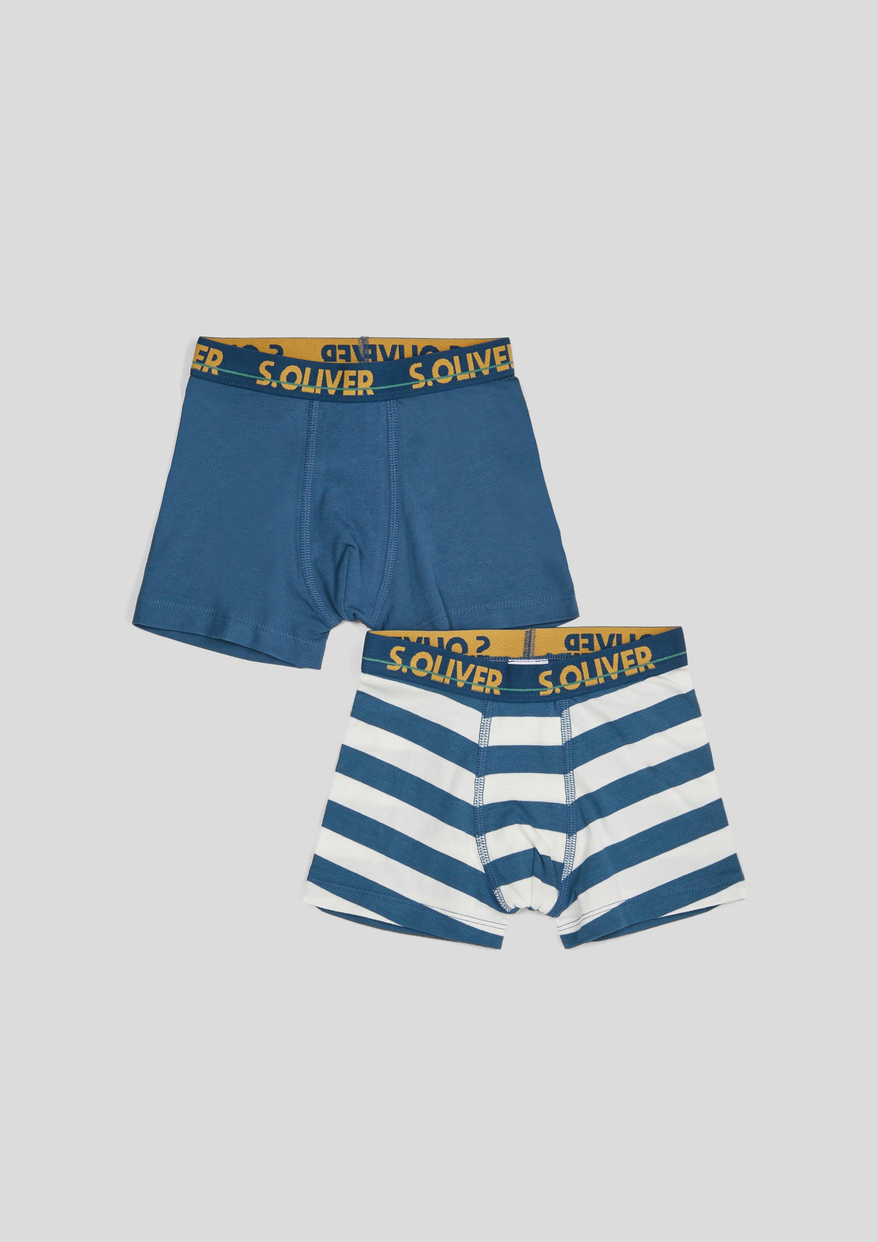 Junior Lot de deux boxers en jersey en  de s.Oliver