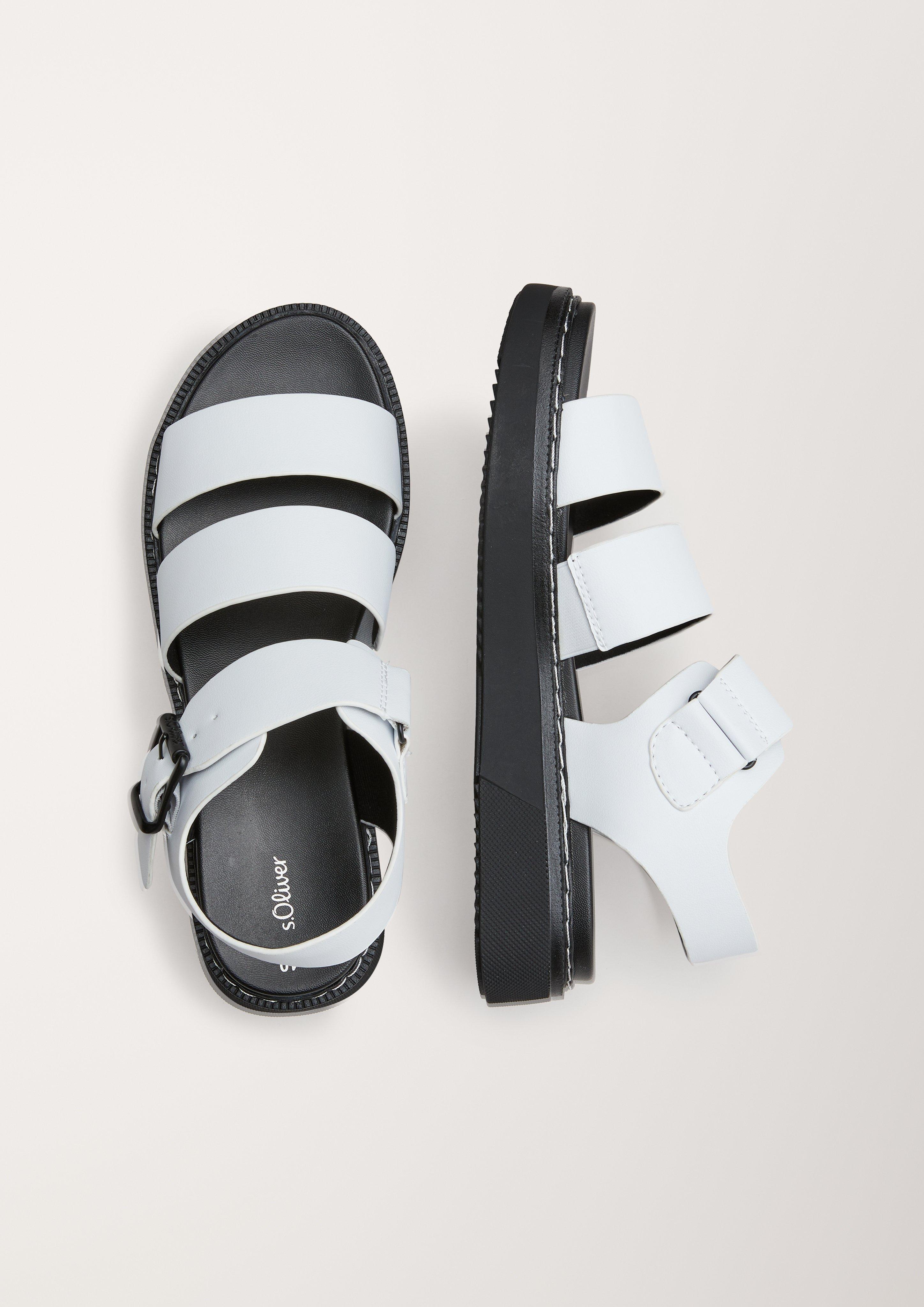 s.Oliver Sandalen in Lederoptik