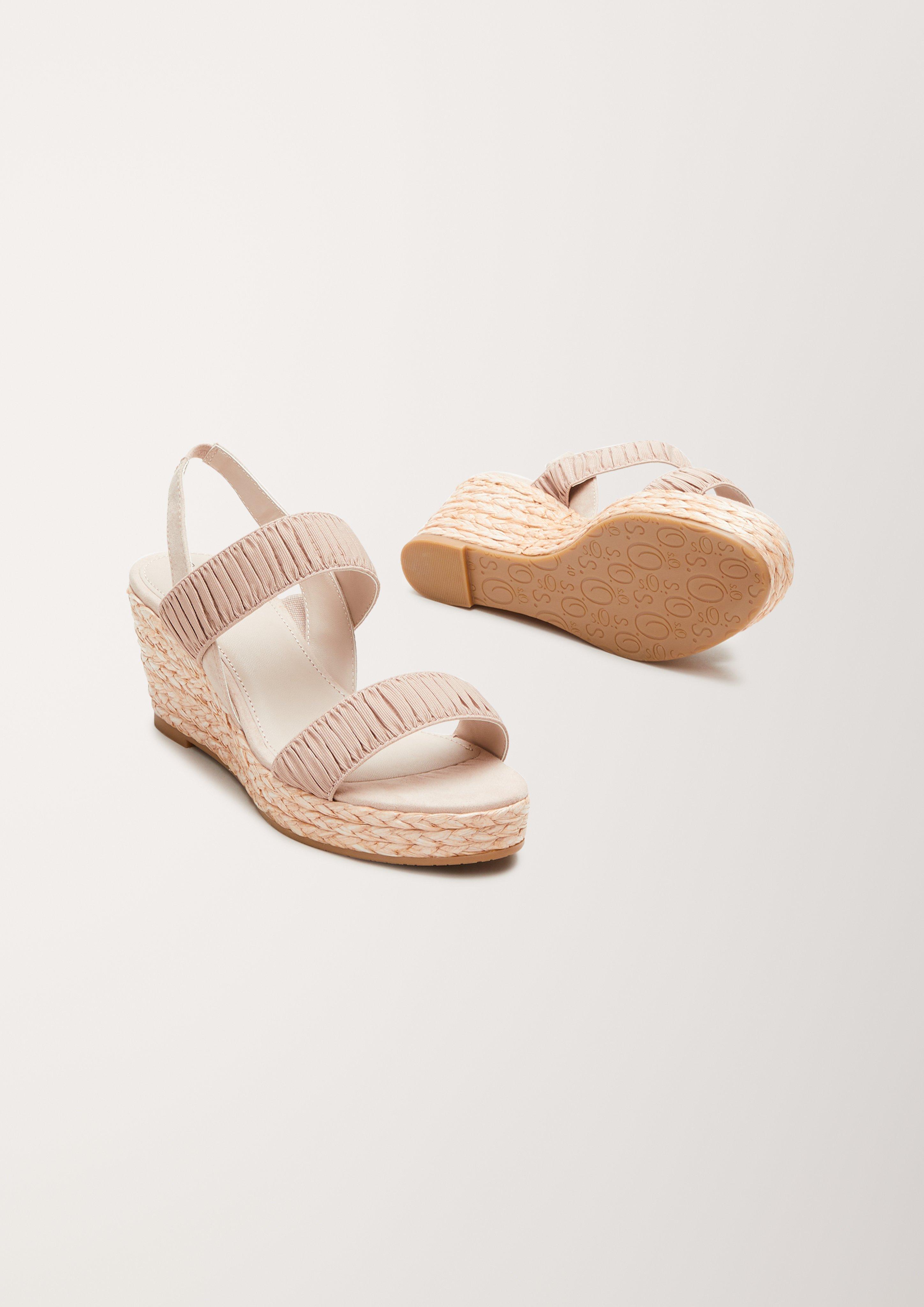 s.Oliver Wedges mit Raffung