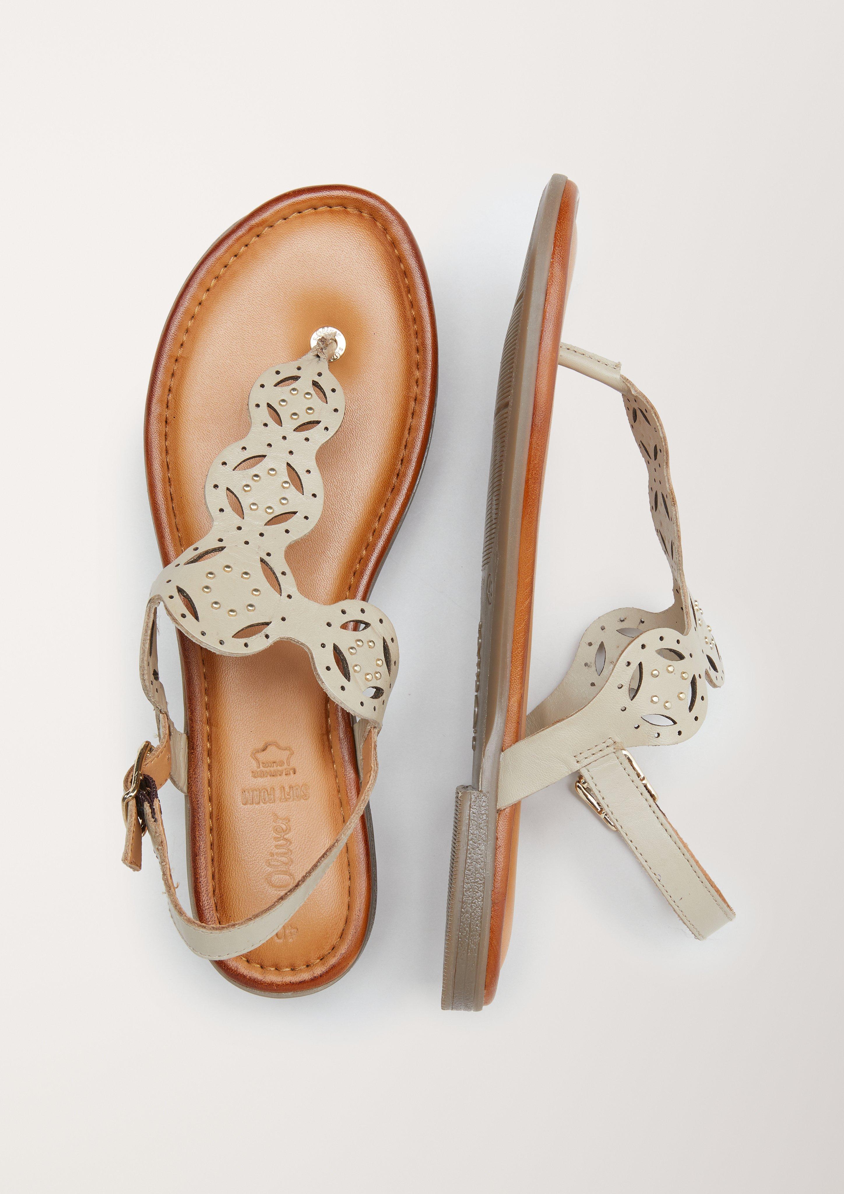 s.Oliver Sandalen aus Leder