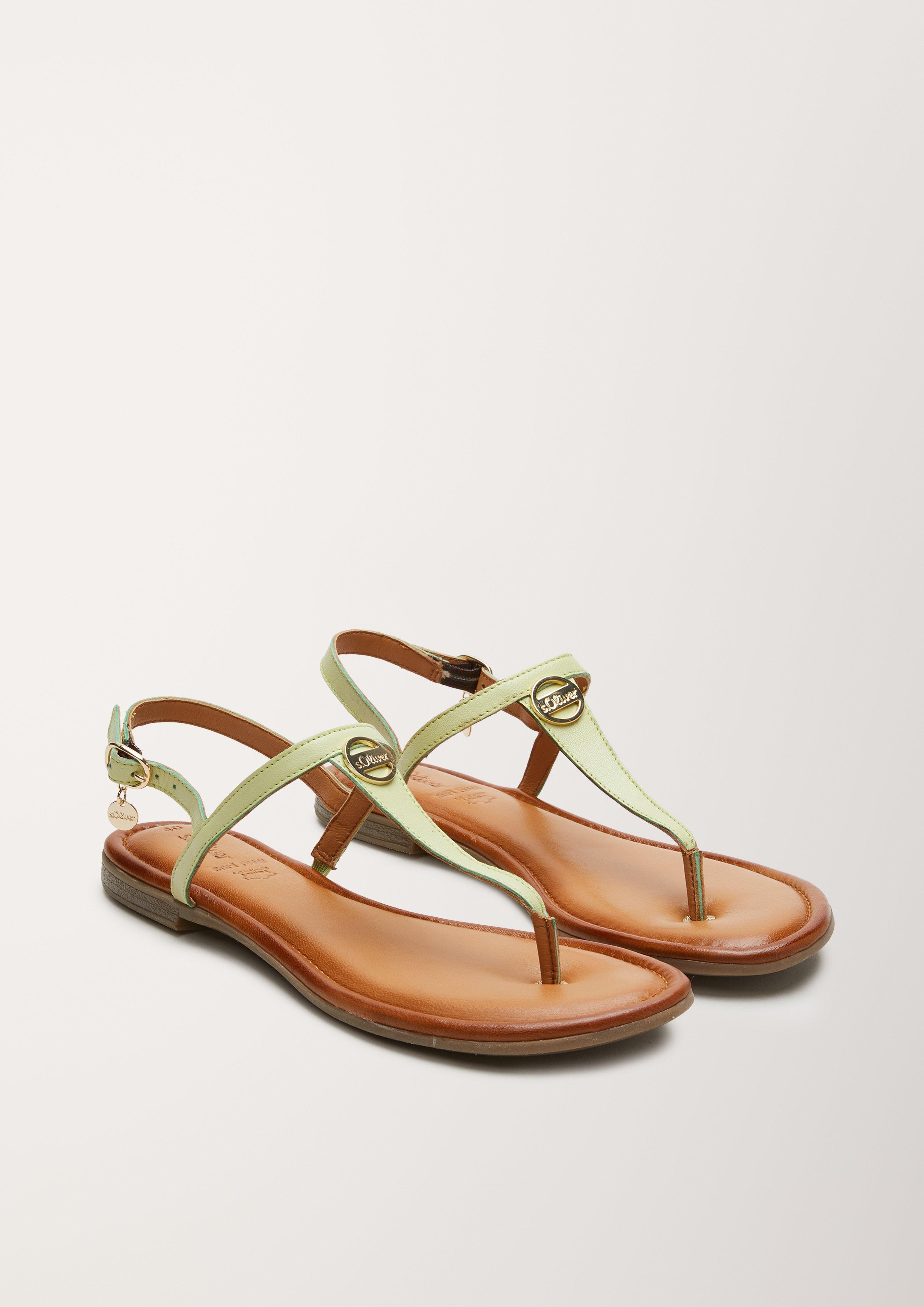 S.Oliver Riemchensandalen aus Leder