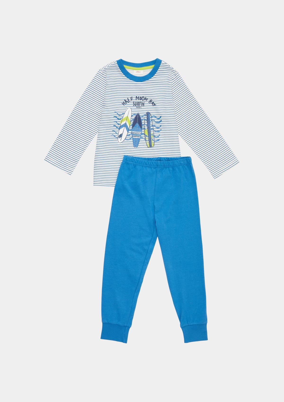 s.Oliver Pyjama en jersey de coton doux