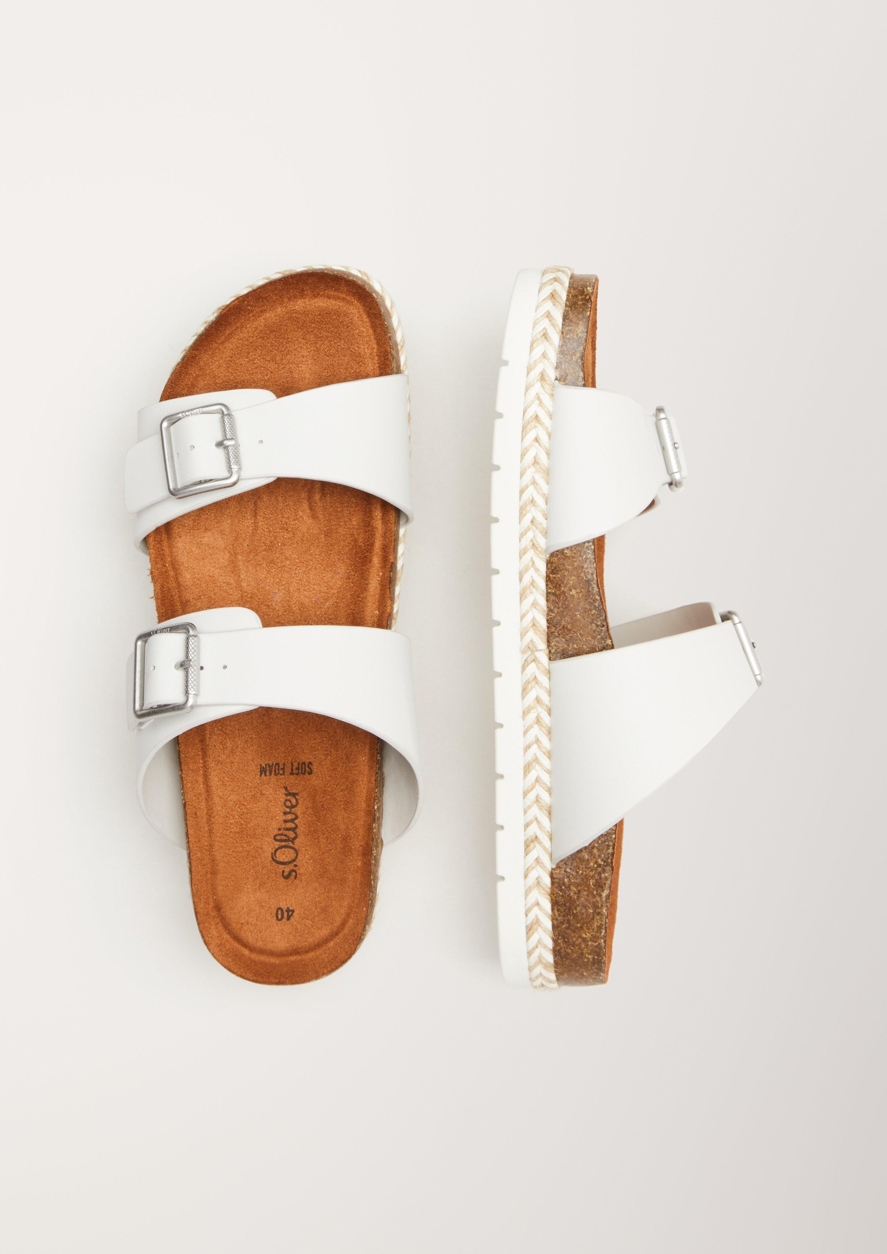 s.Oliver Sandalen mit Flecht-Detail