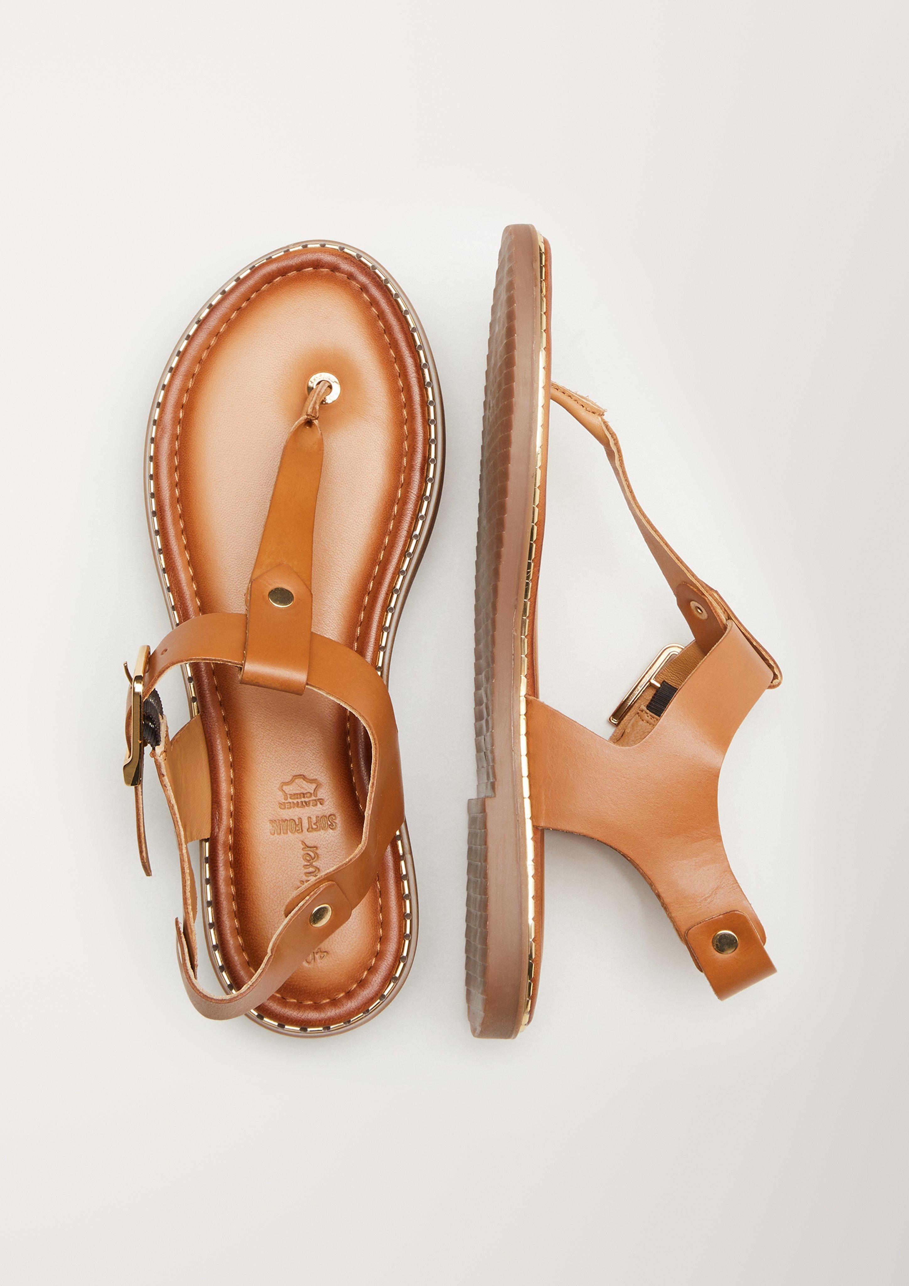 s.Oliver Sandalen aus Echtleder