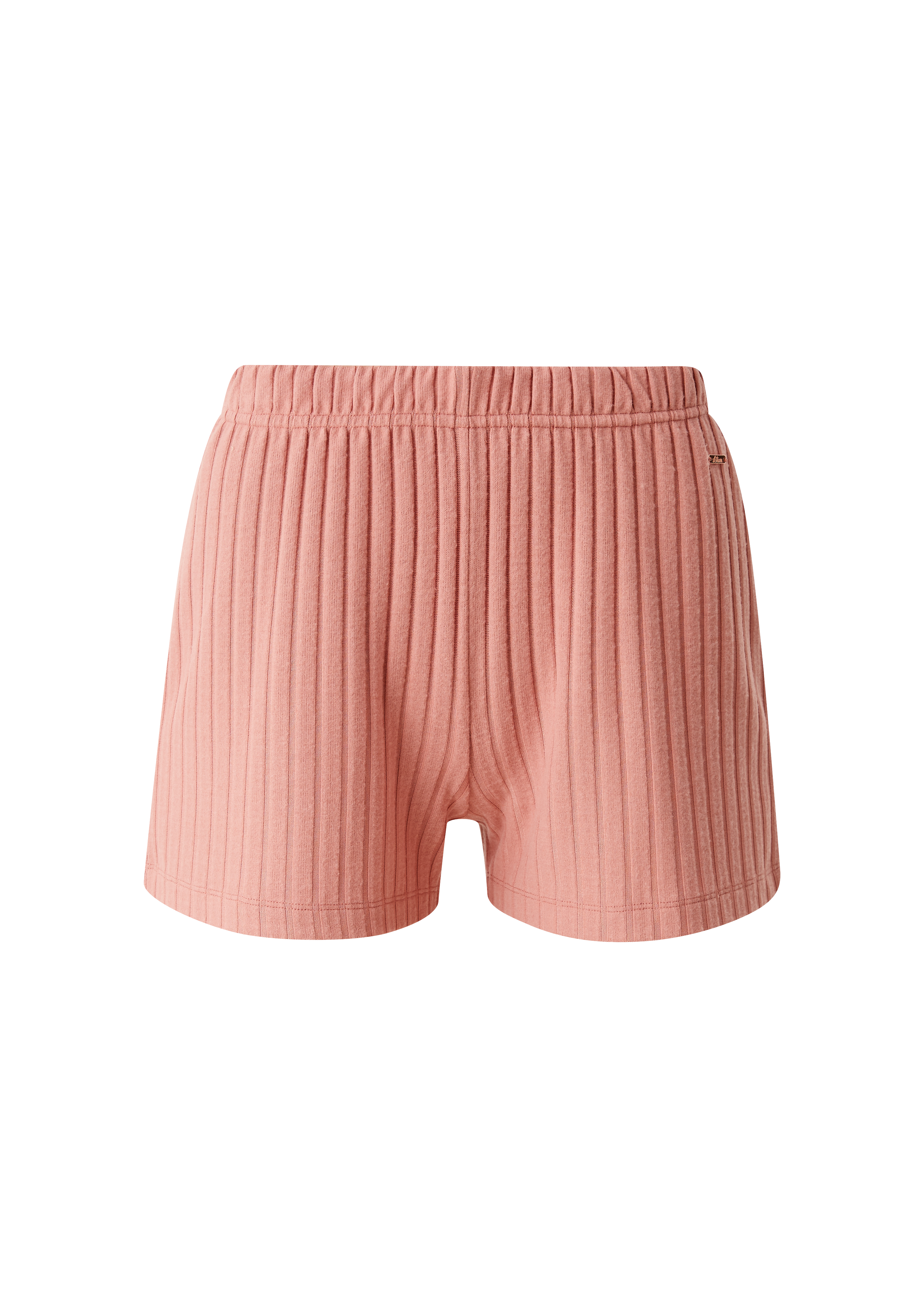 Shorts met ribstructuur