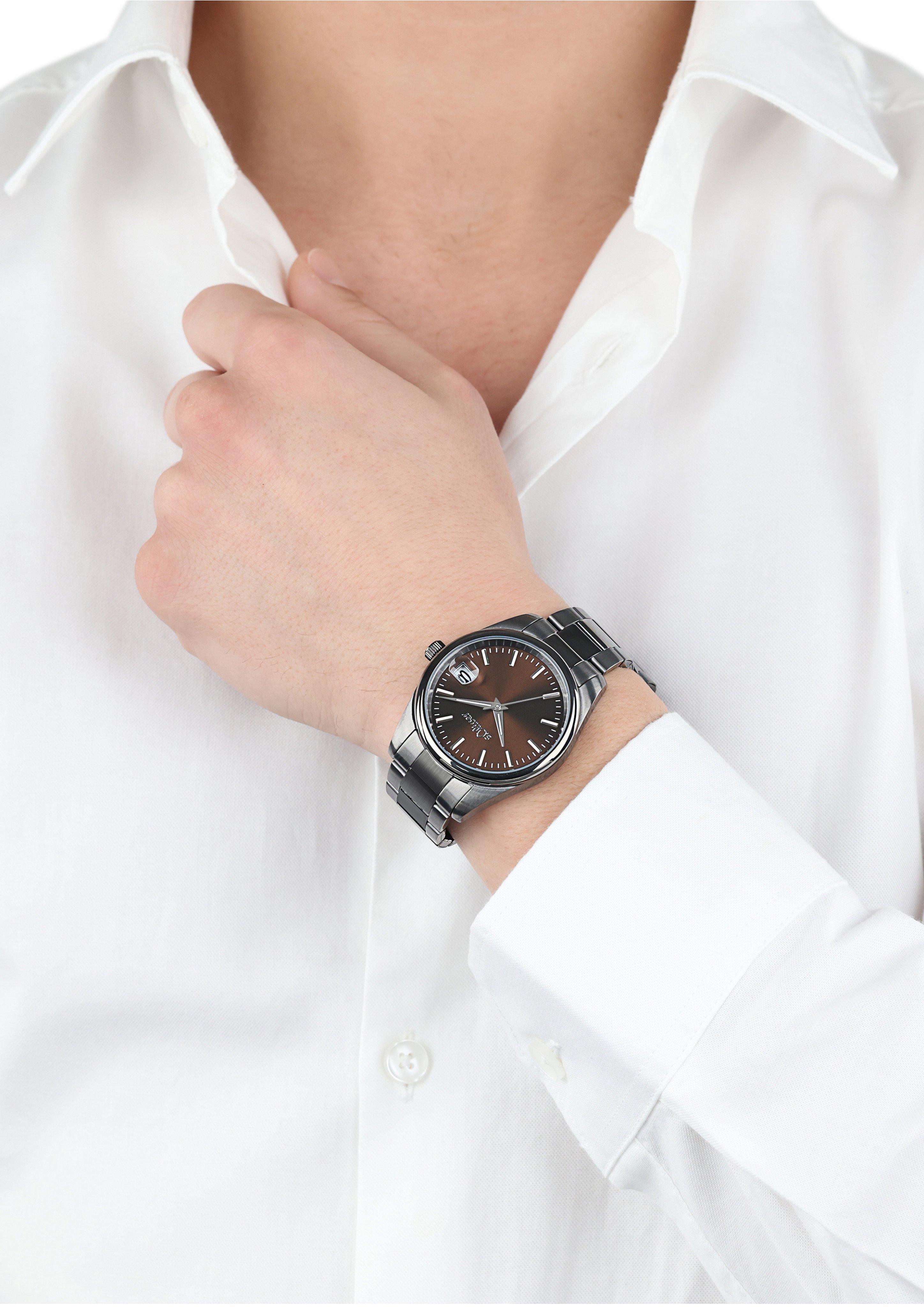 s.Oliver Morderne Uhr mit Gliederarmband