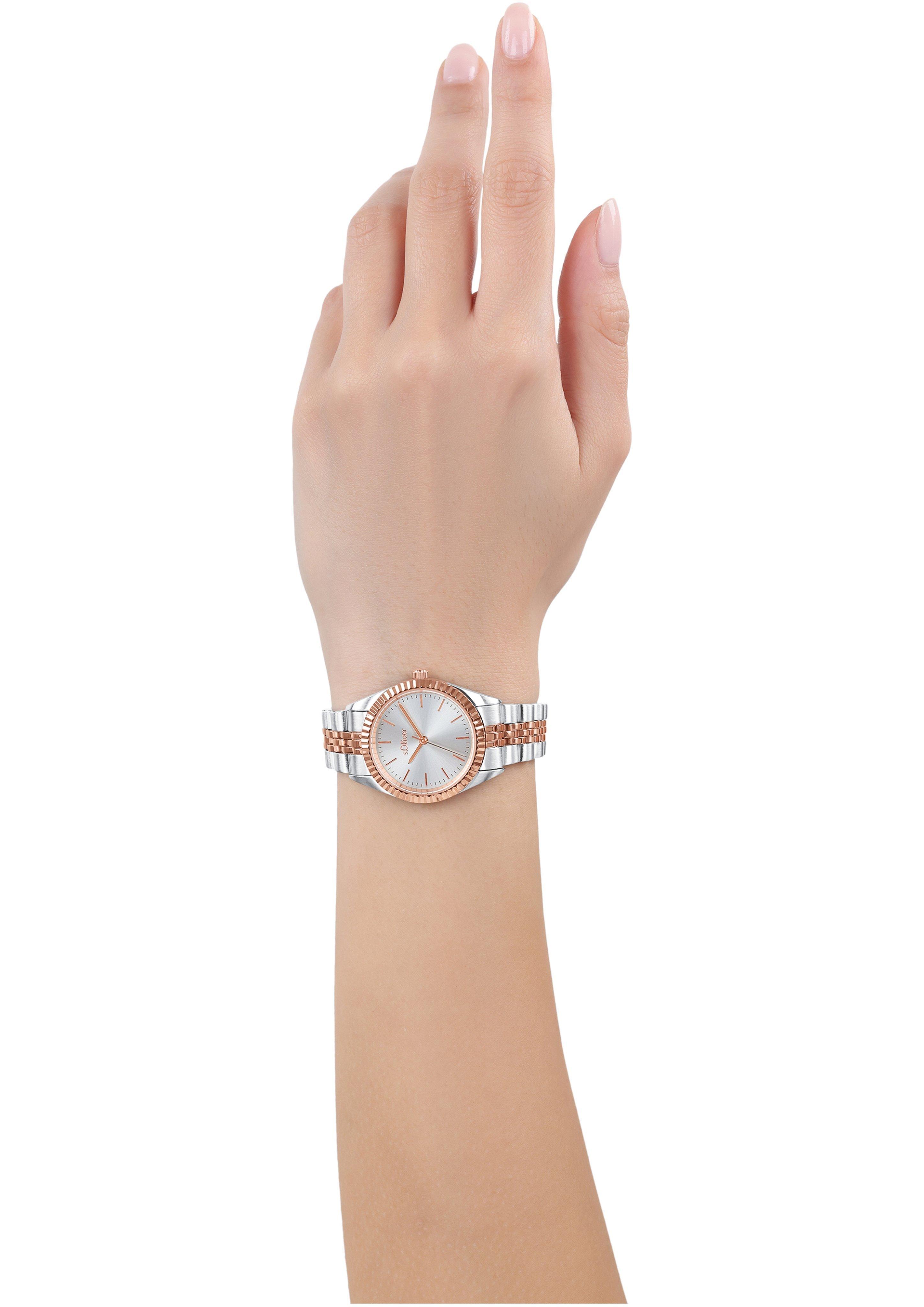 s.Oliver Uhr mit Edestahlarmband