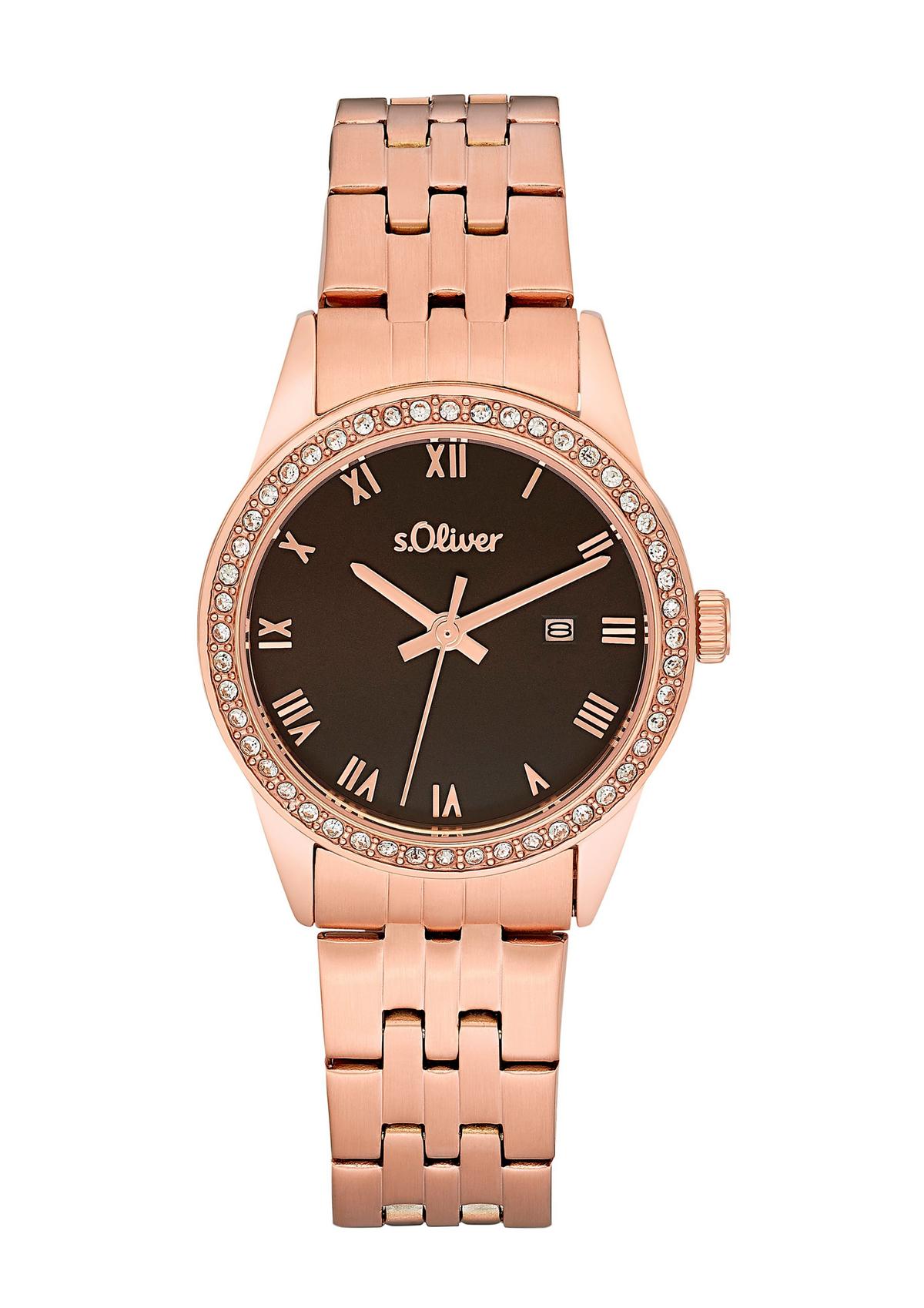 s.Oliver Modern horloge van edelstaal