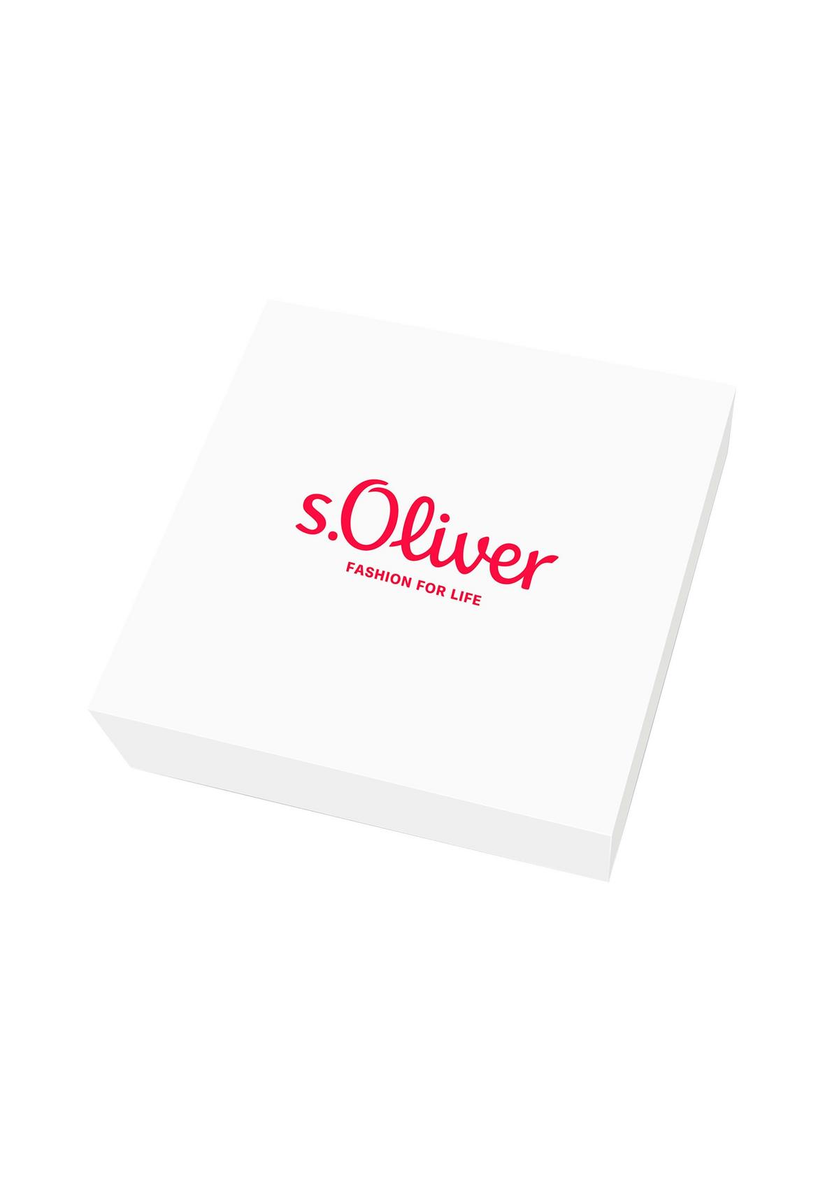 s.Oliver Silber-Creolen Blume