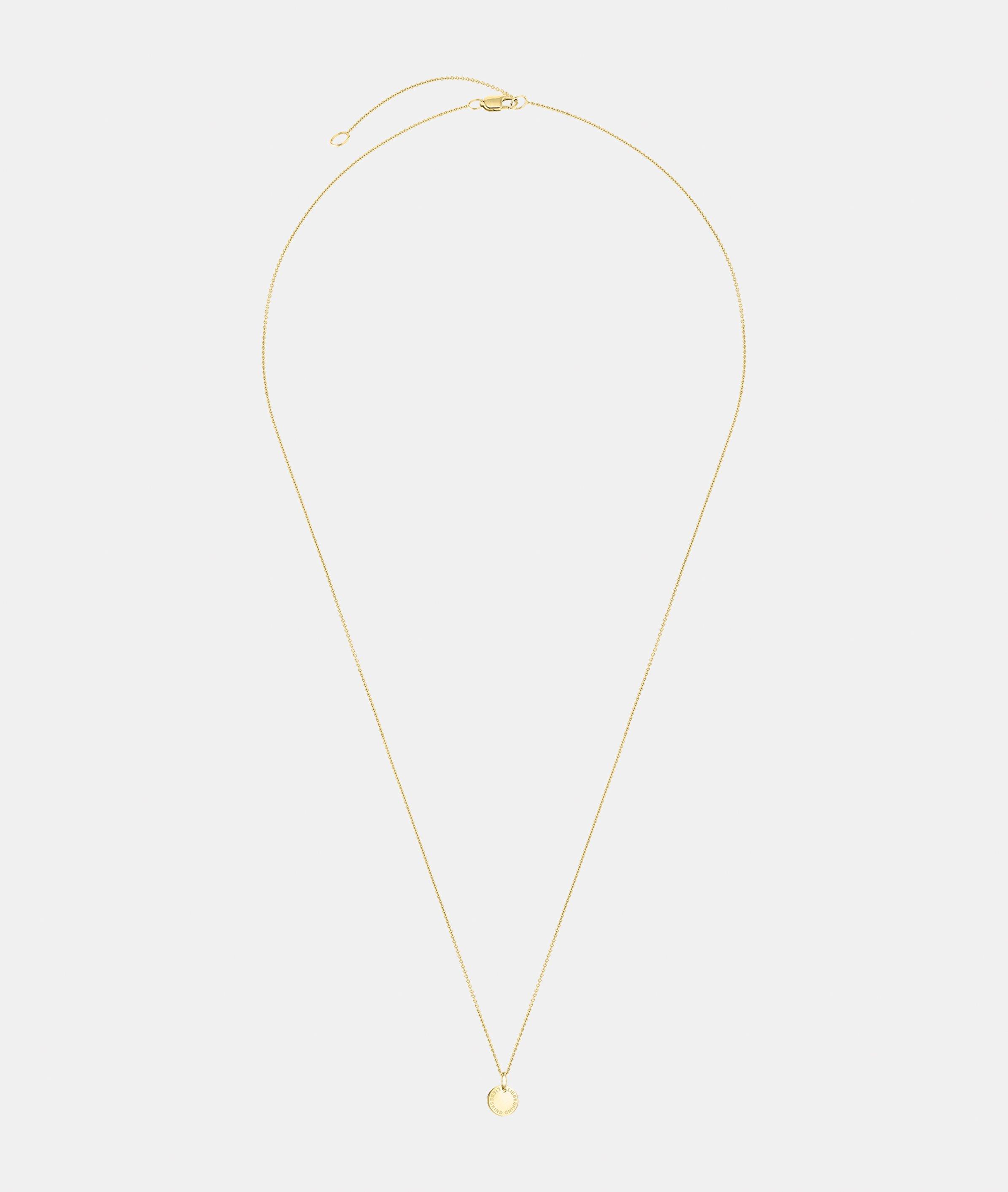 Liebeskind Berlin - lange Kette mit Logo Charme -  Gold