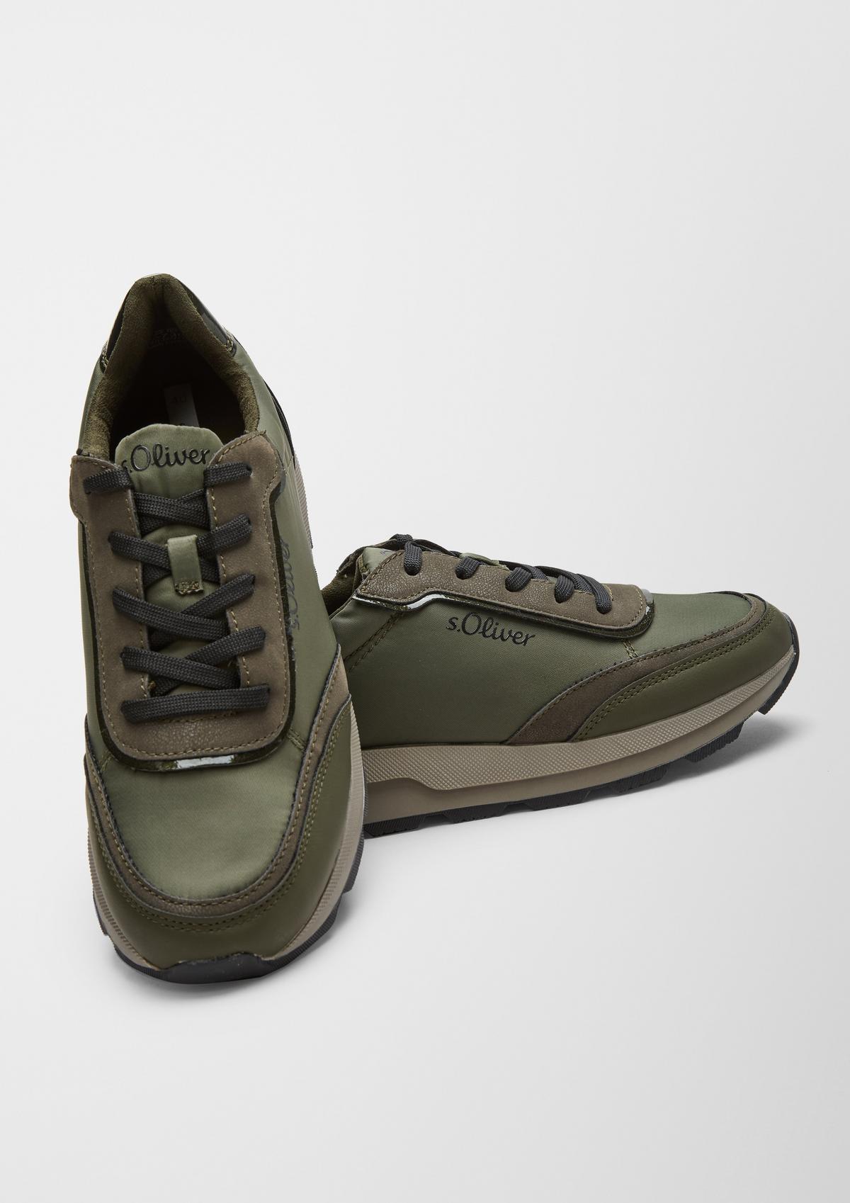s.Oliver Sneaker im Materialmix