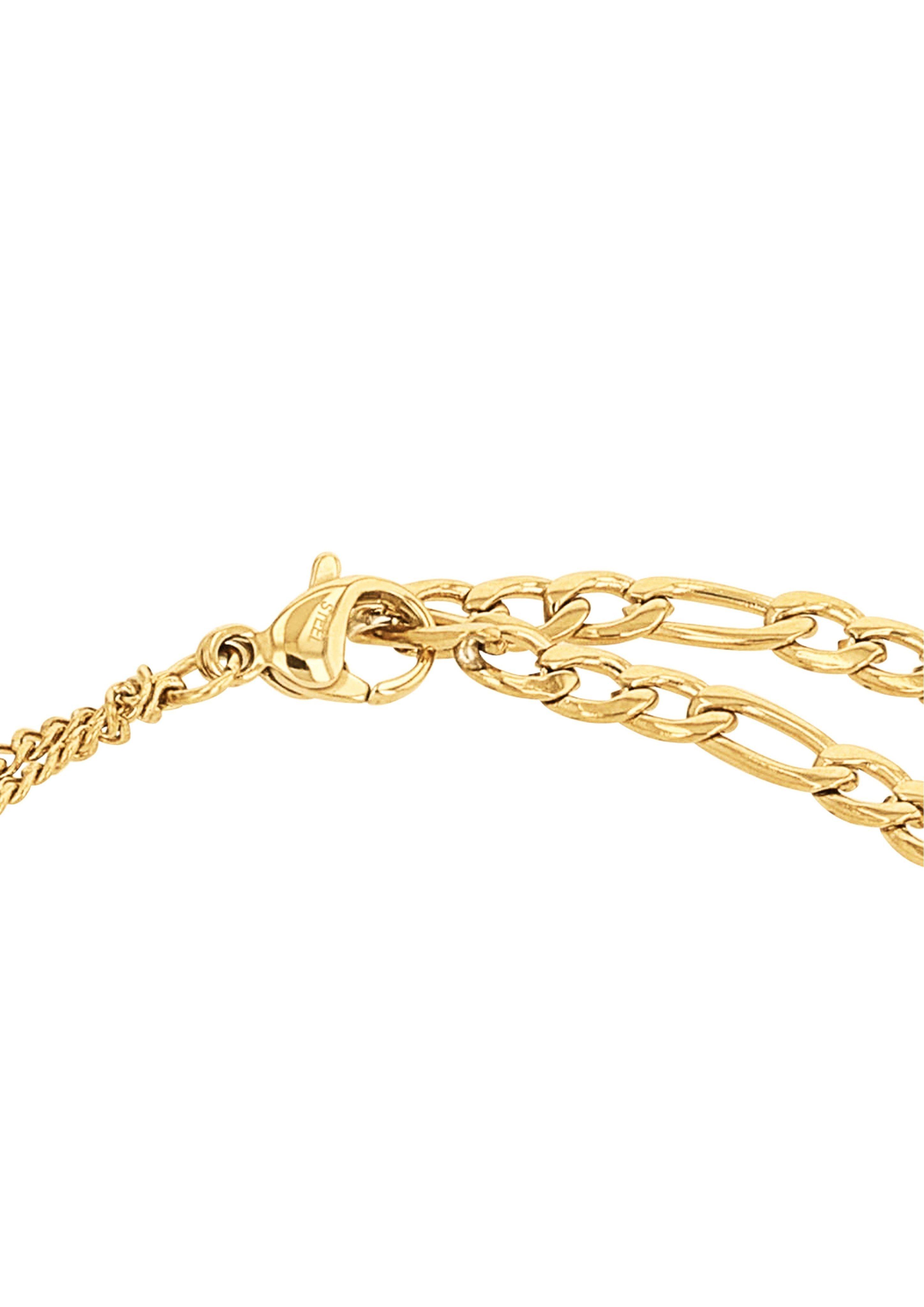 s.Oliver Statement-Armband IP Gold beschichtet