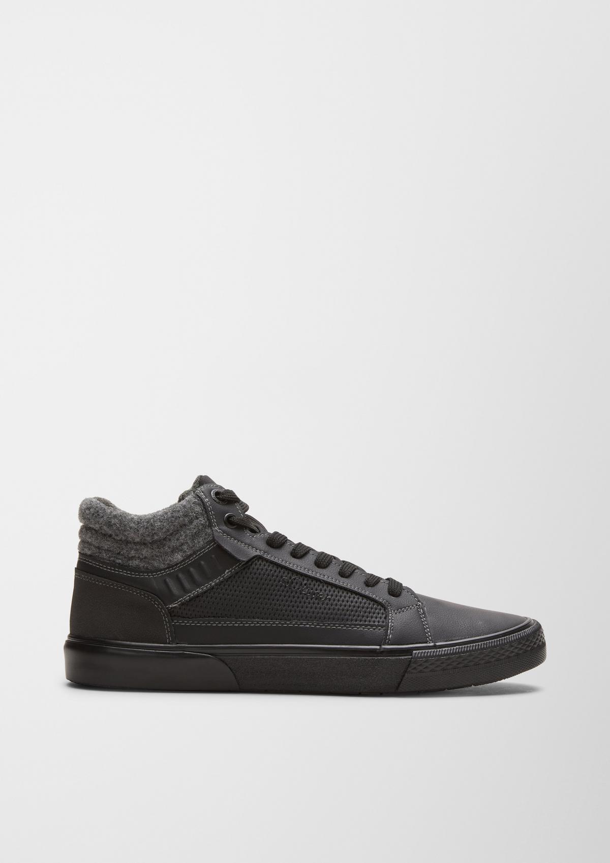 s.Oliver High Sneaker im Materialmix