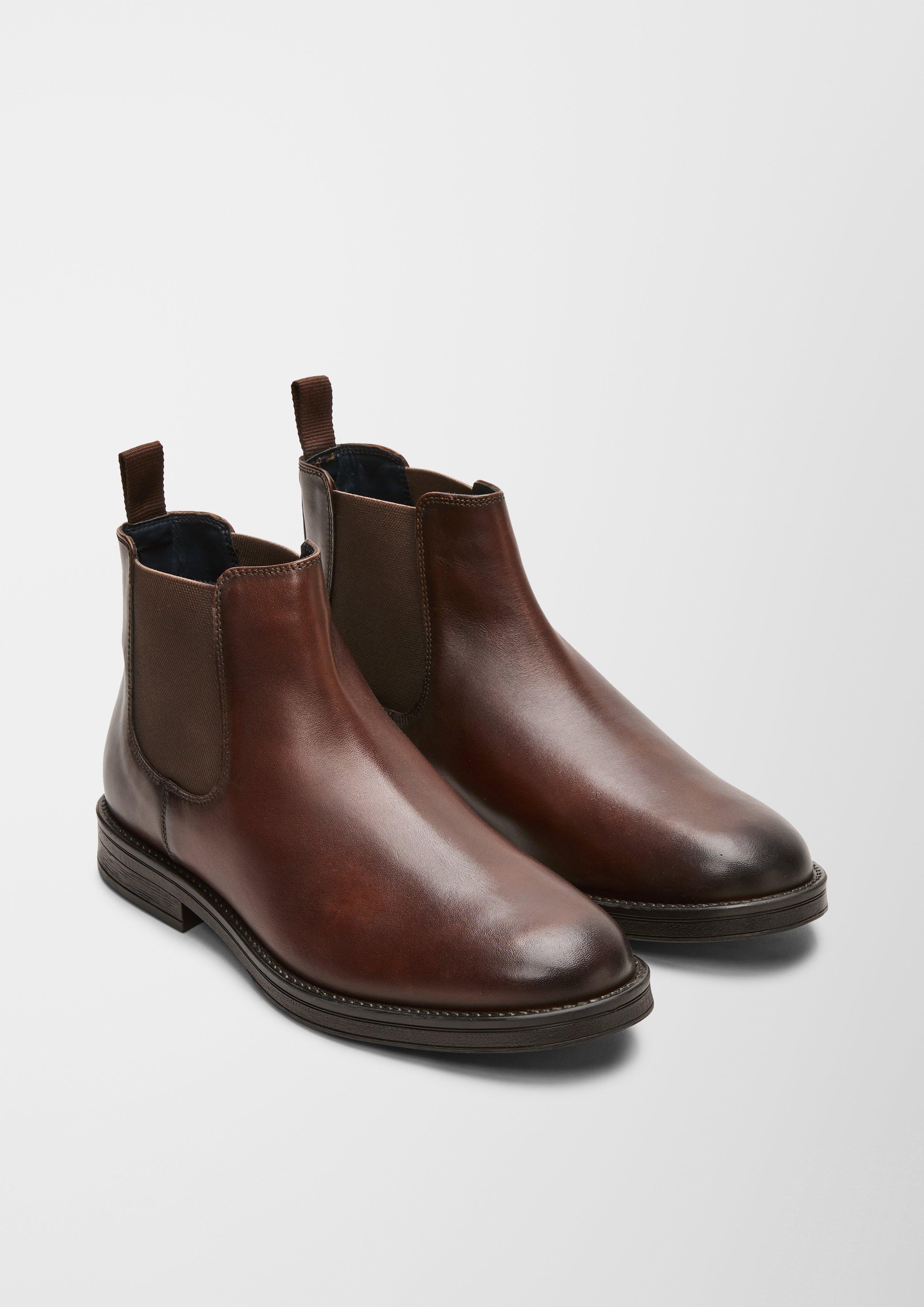 Herren Chelsea Boots aus Echtleder in  von s.Oliver
