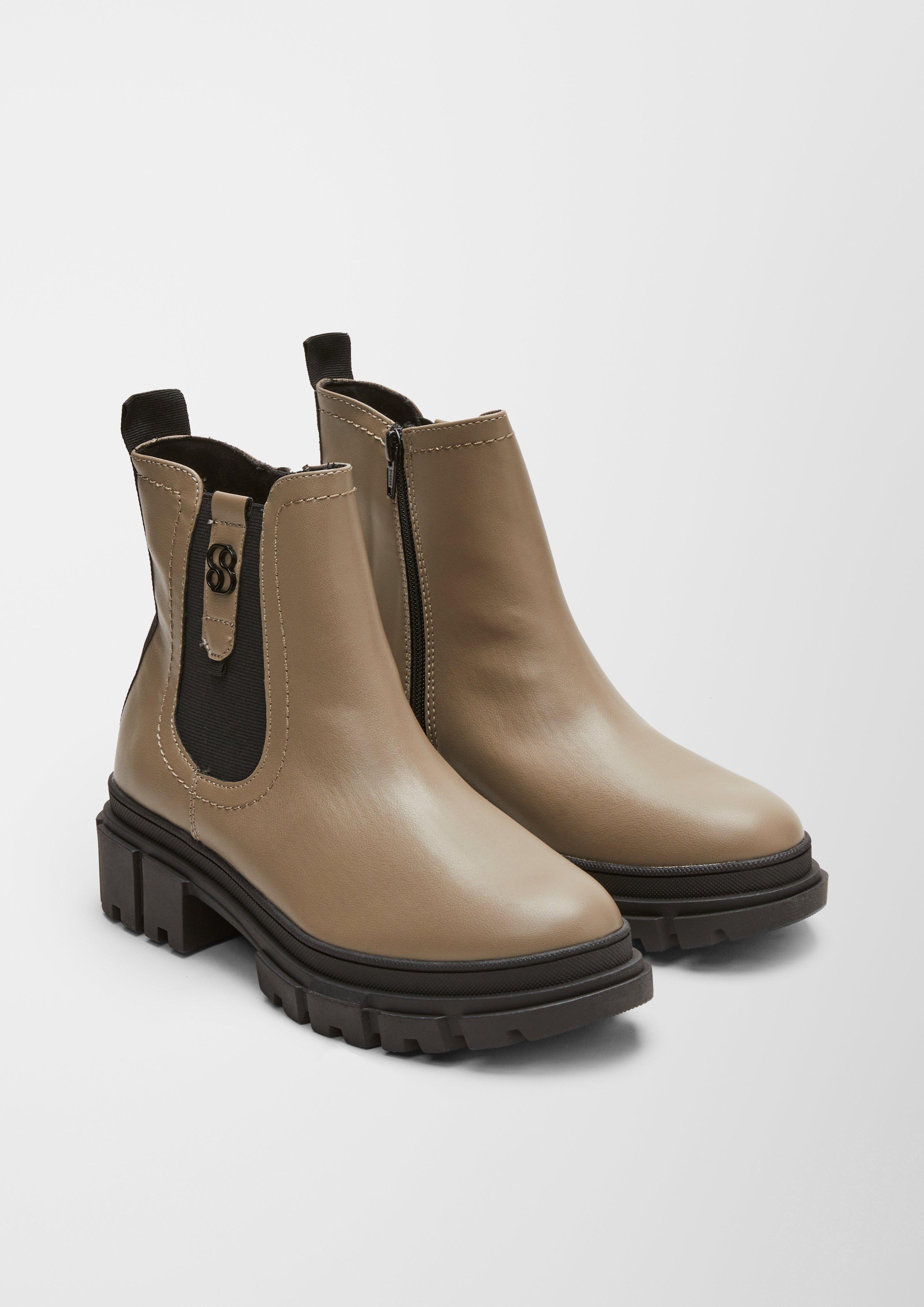 S.Oliver Chelsea Boots aus Lederimitat