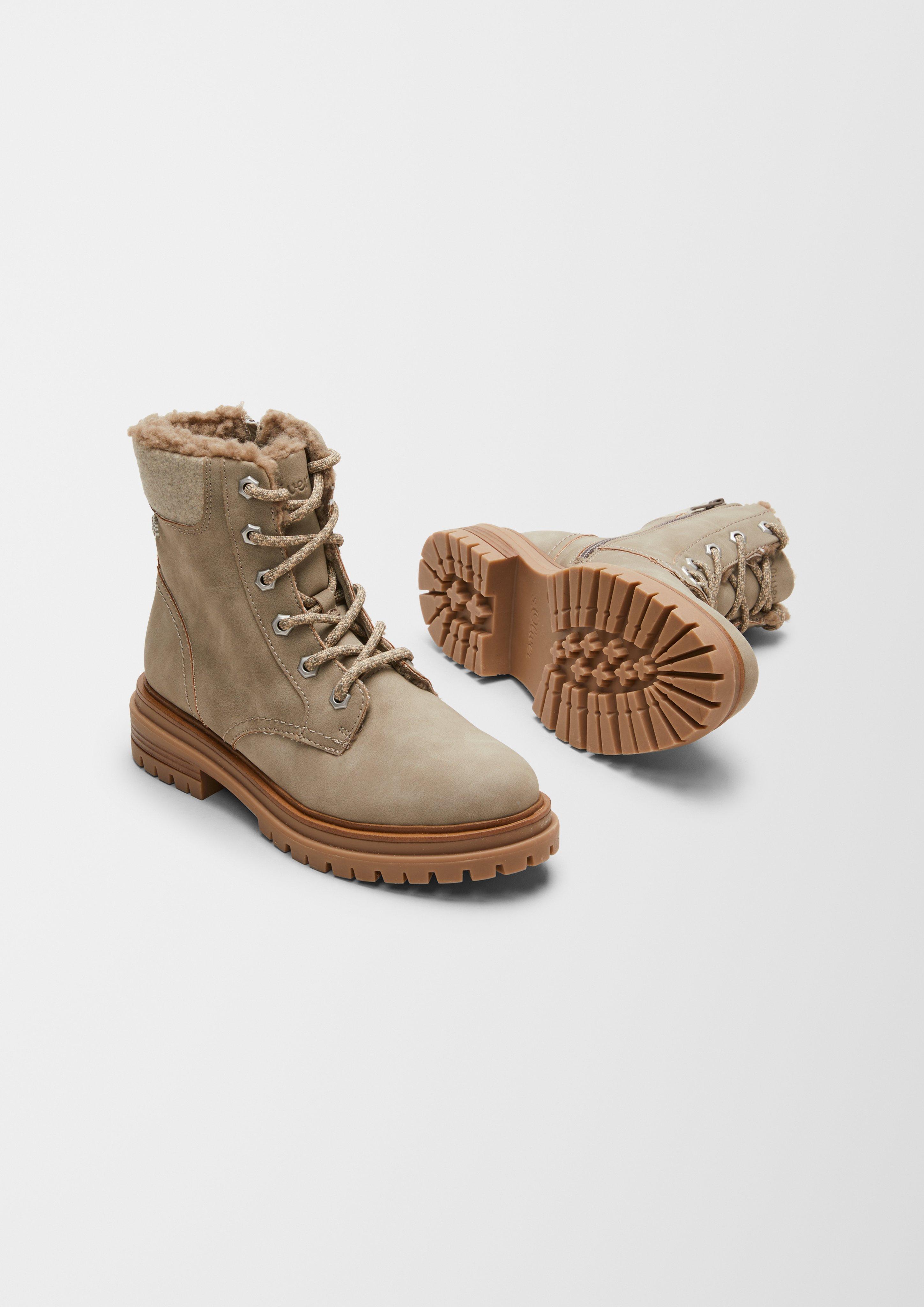 s.Oliver Stiefel im rustikalen Look