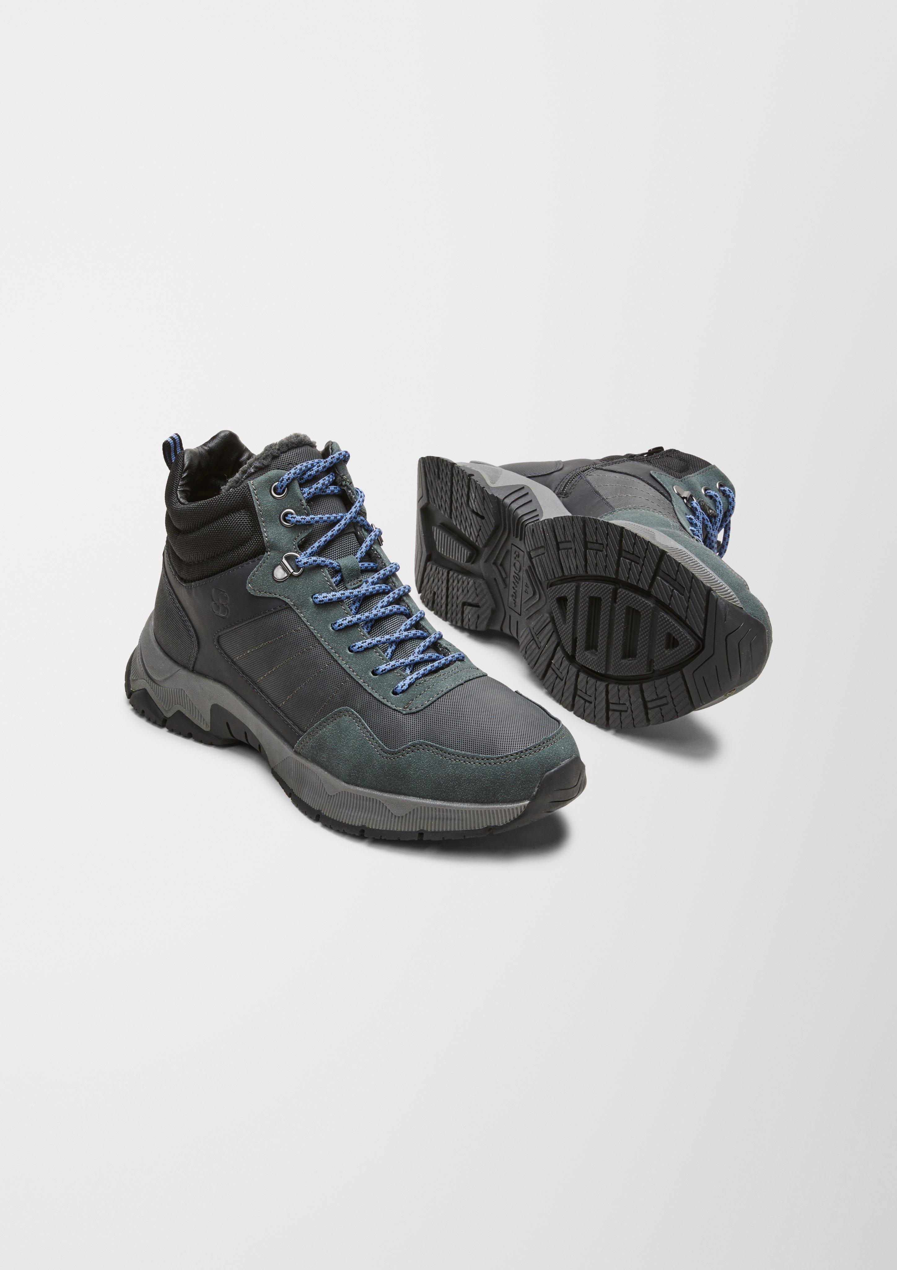 s.Oliver Sneaker im Materialmix