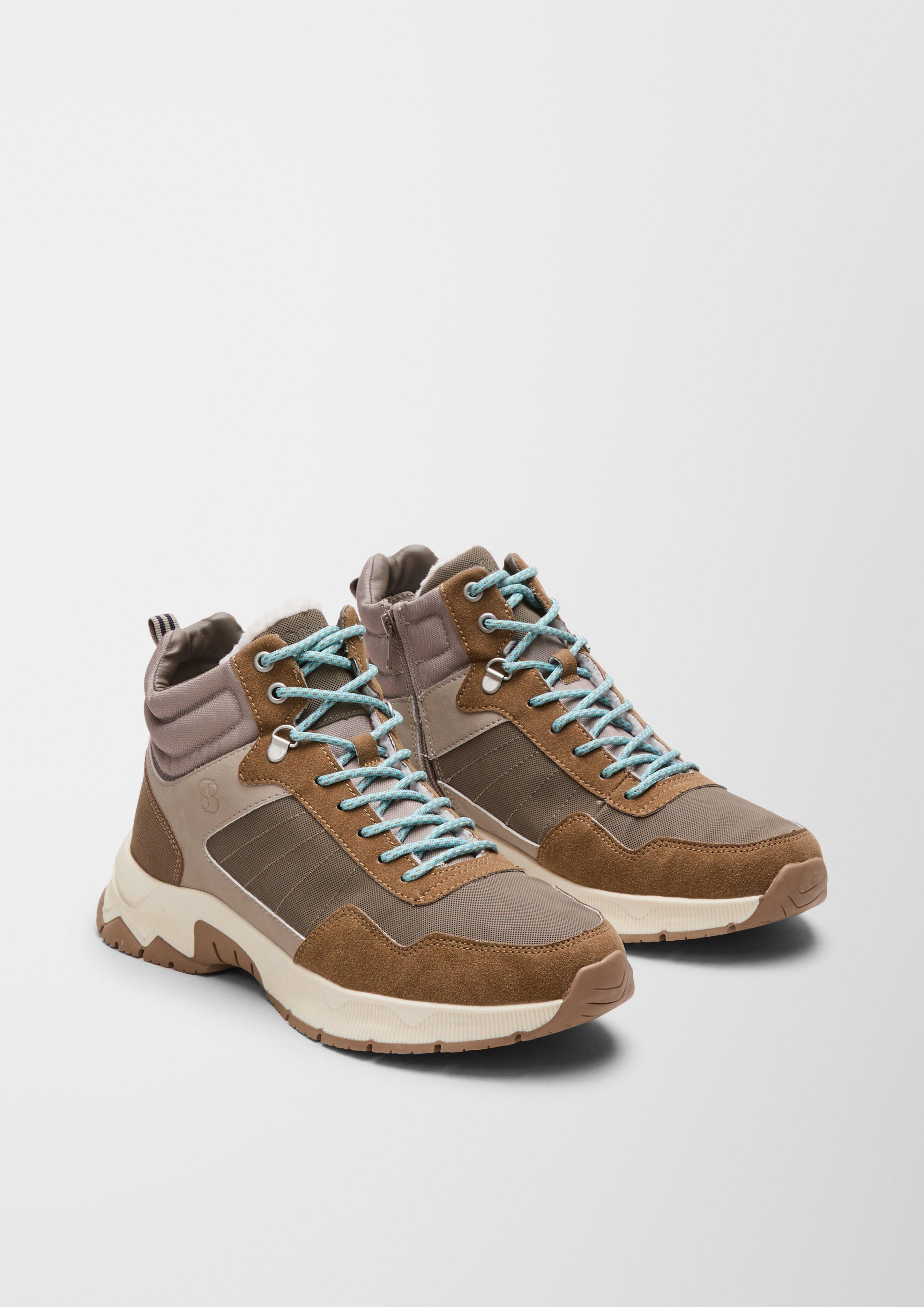 S.Oliver Sneaker im Materialmix