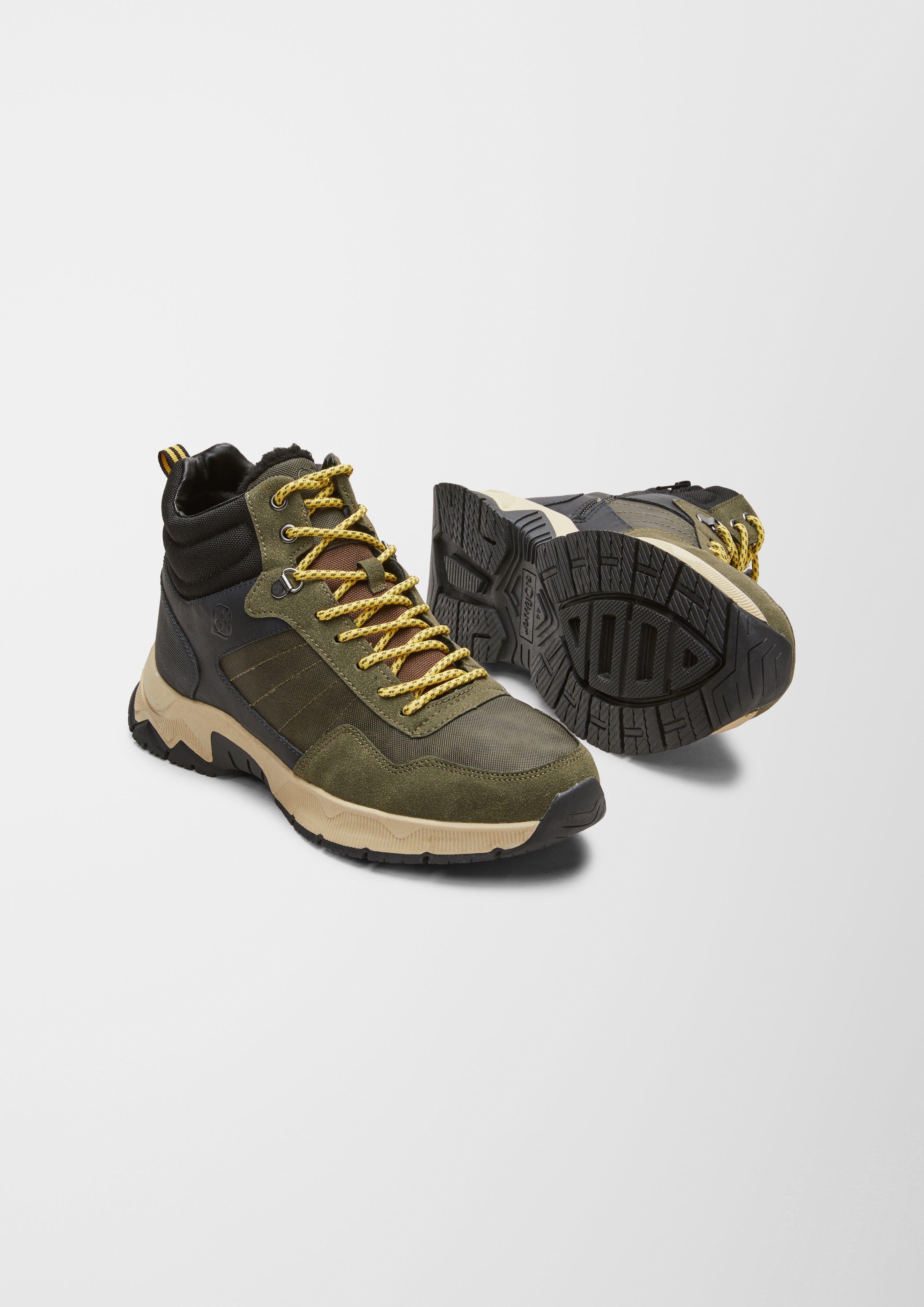 s.Oliver Sneaker im Materialmix