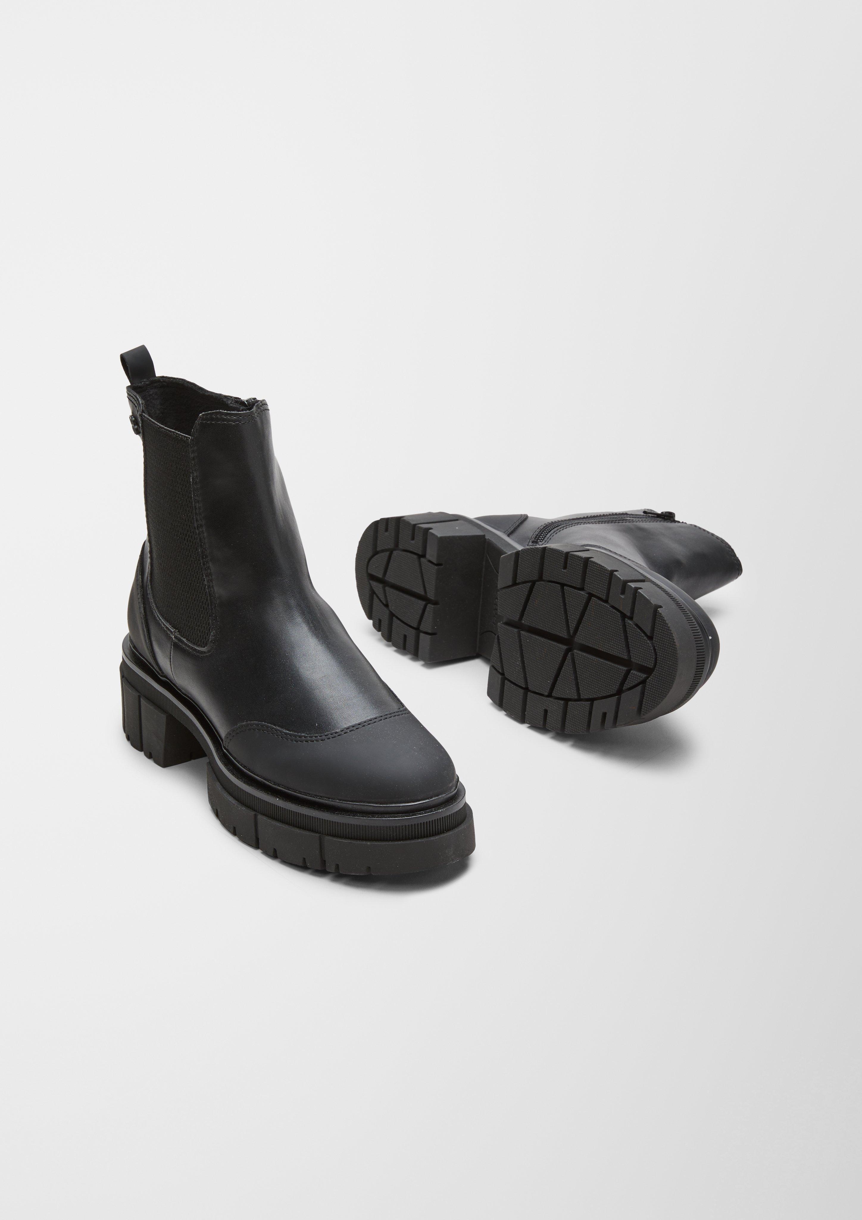 s.Oliver Stiefel mit Plateausohle