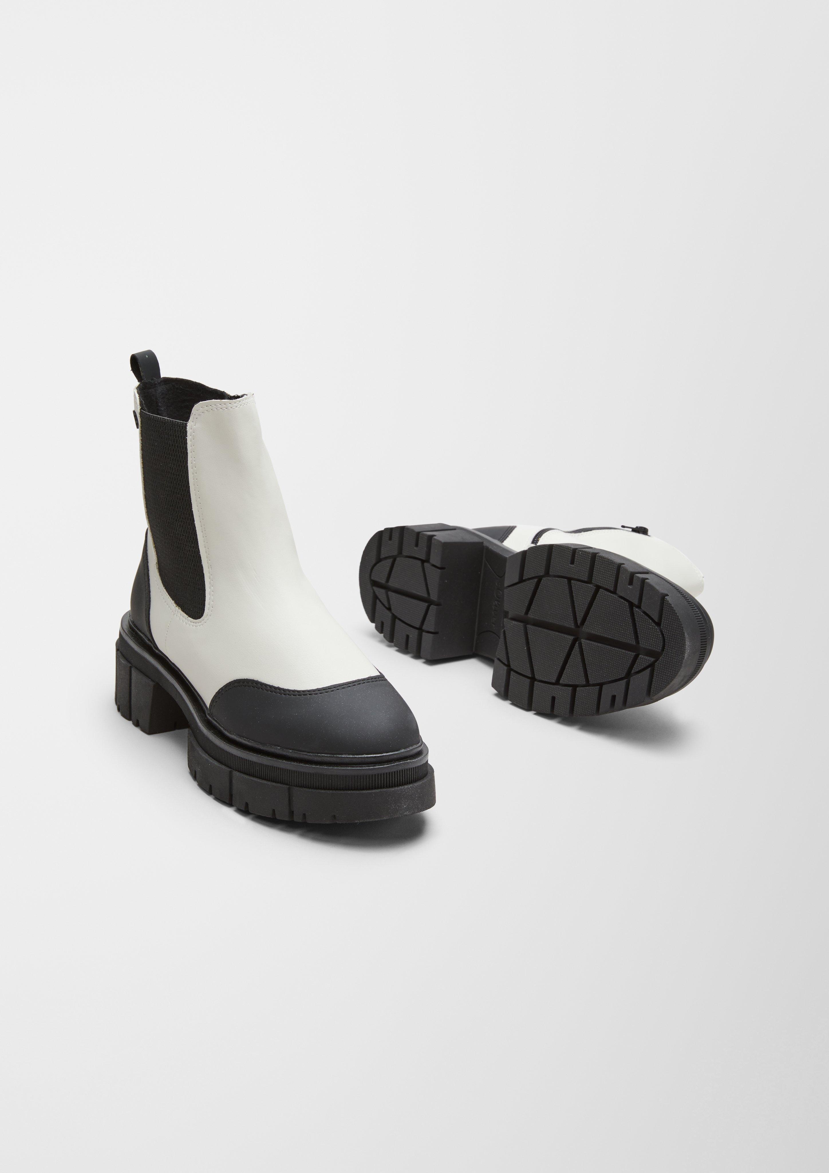 s.Oliver Stiefel mit Plateausohle