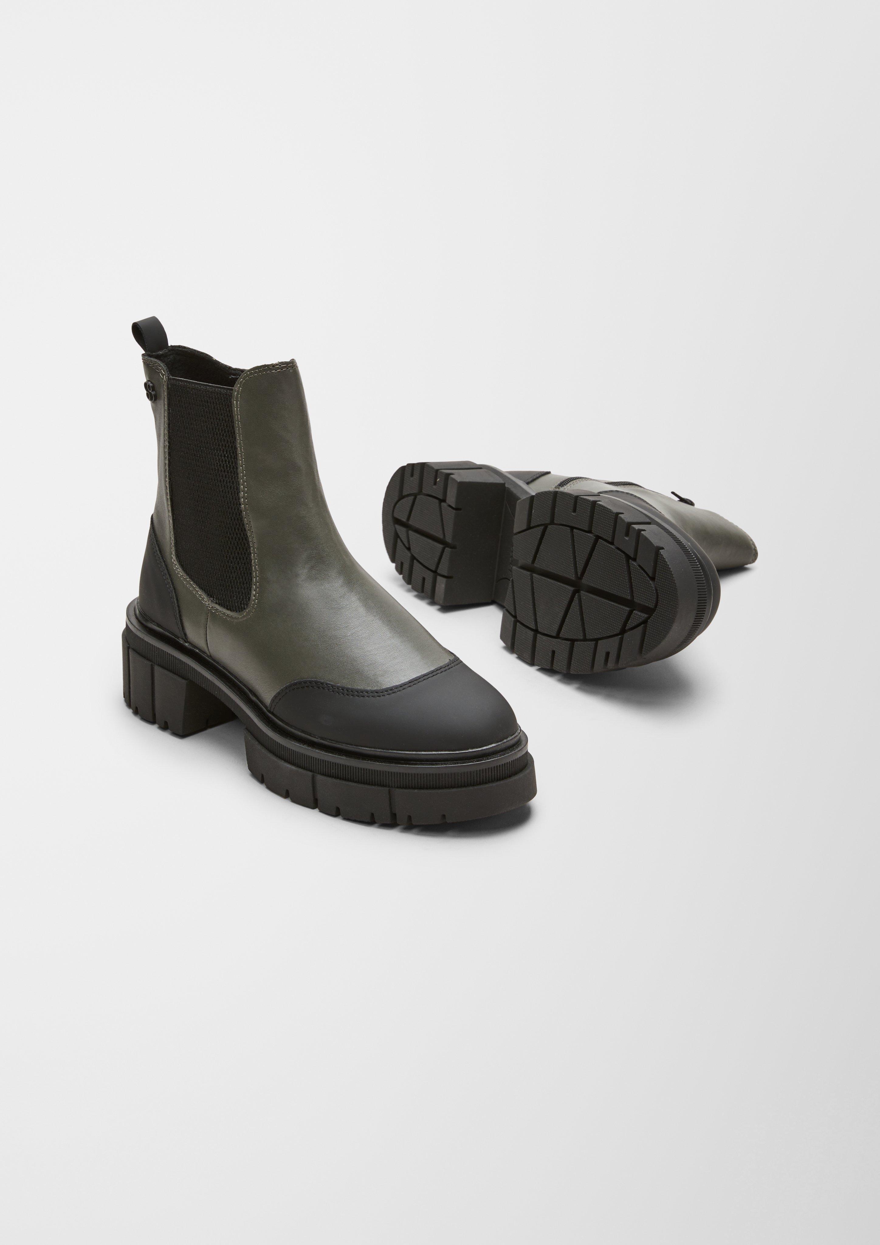 s.Oliver Stiefel mit Plateausohle