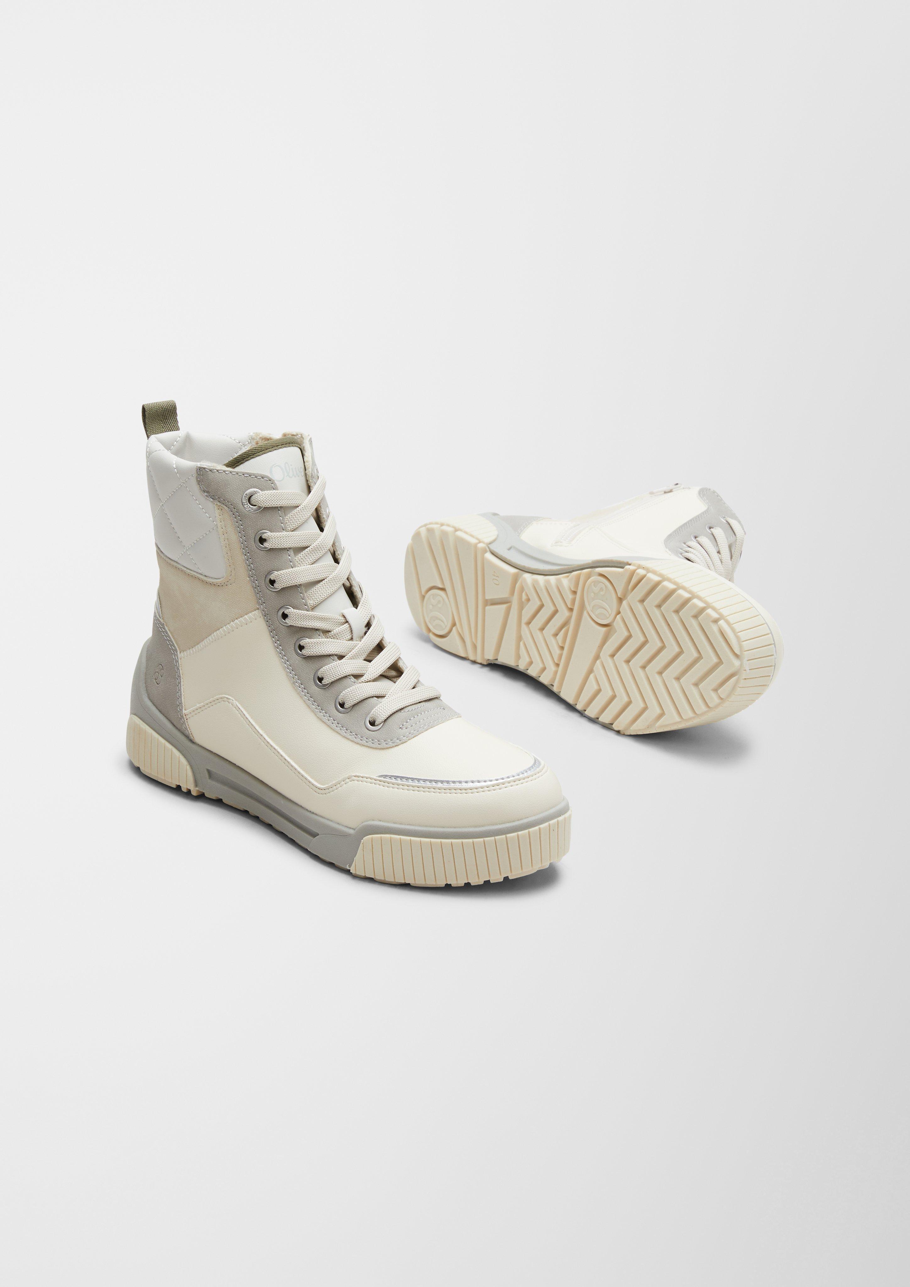 s.Oliver Stiefel im Lederlook