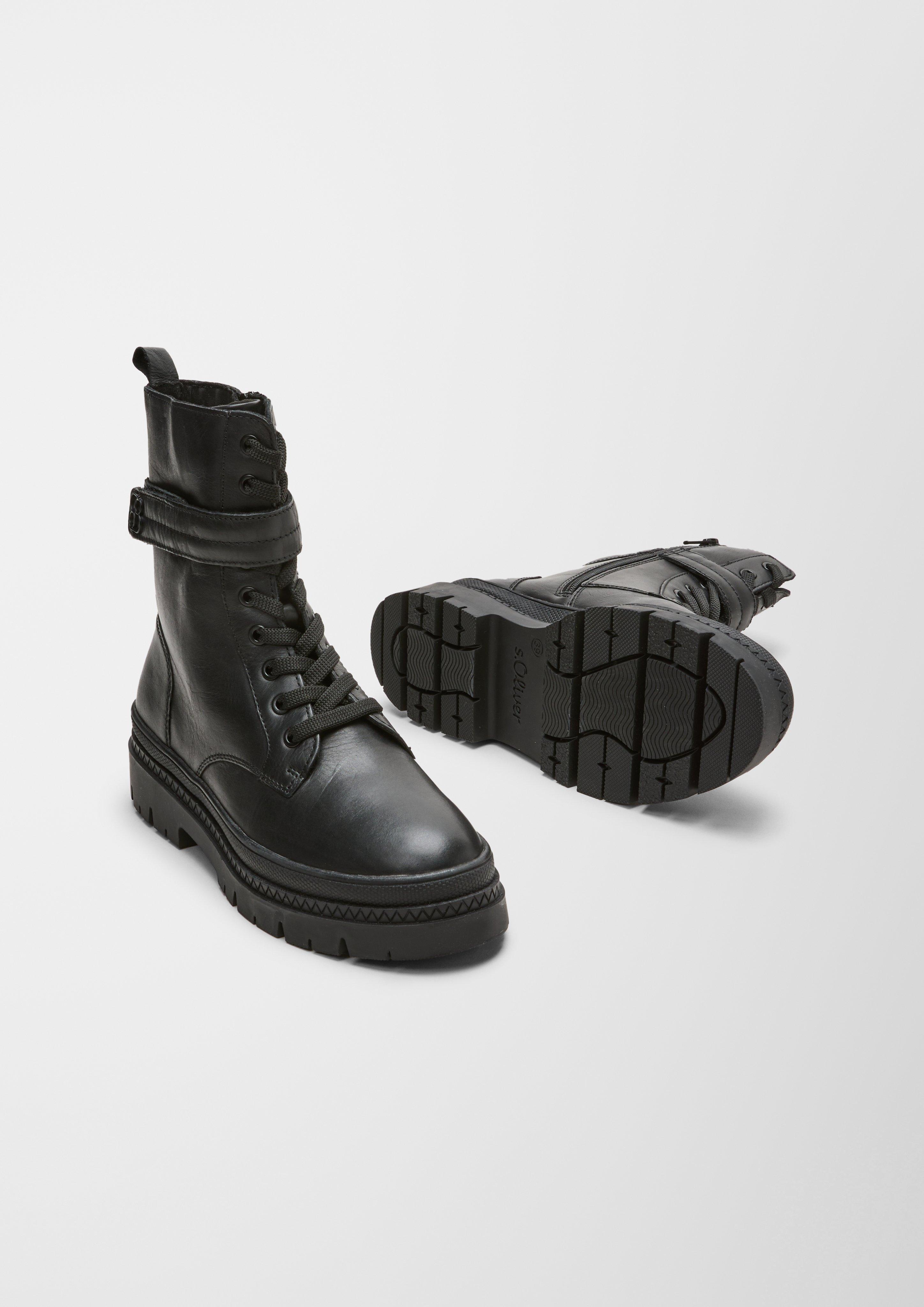 s.Oliver Stiefel aus Echtleder
