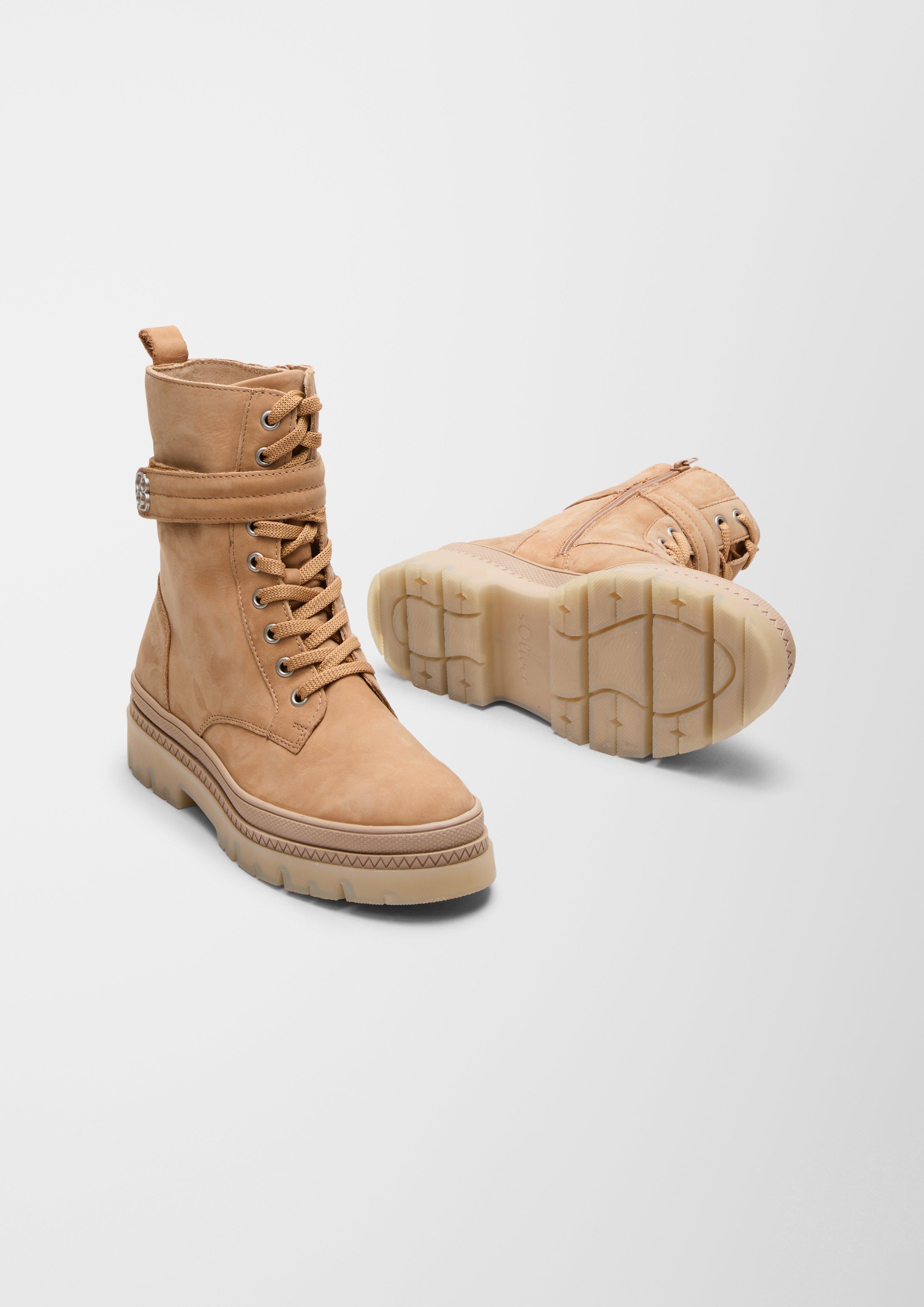 s.Oliver Stiefel aus Echtleder