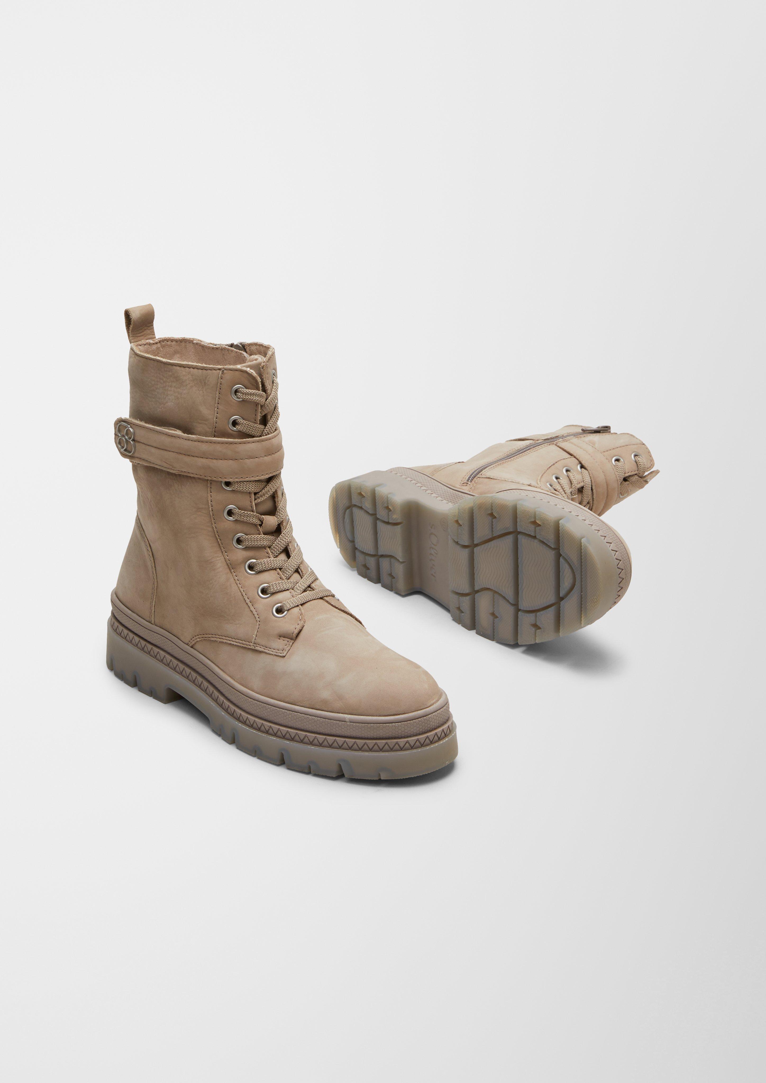 s.Oliver Stiefel aus Echtleder