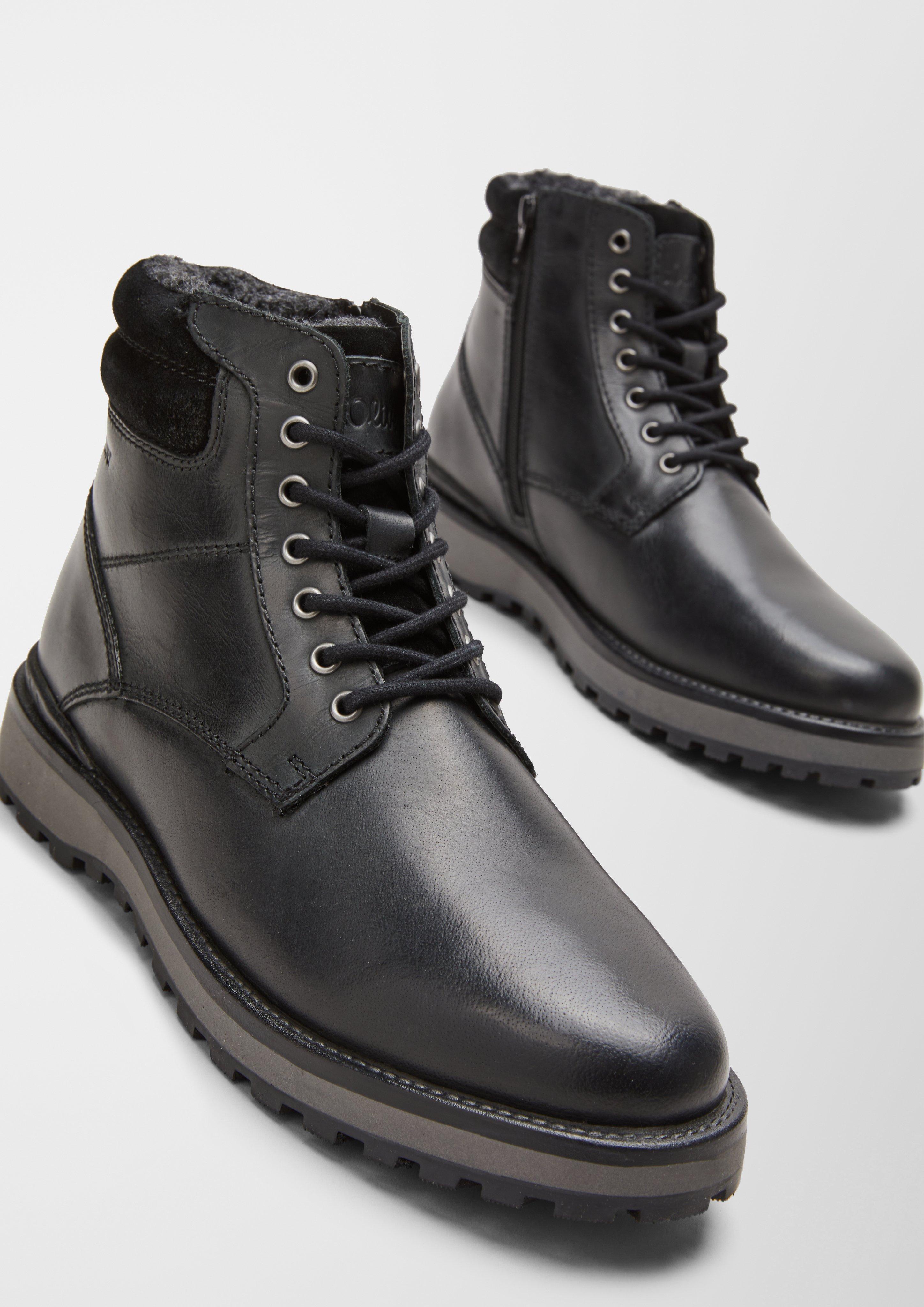 Herren Stiefel in schwarz von s.Oliver