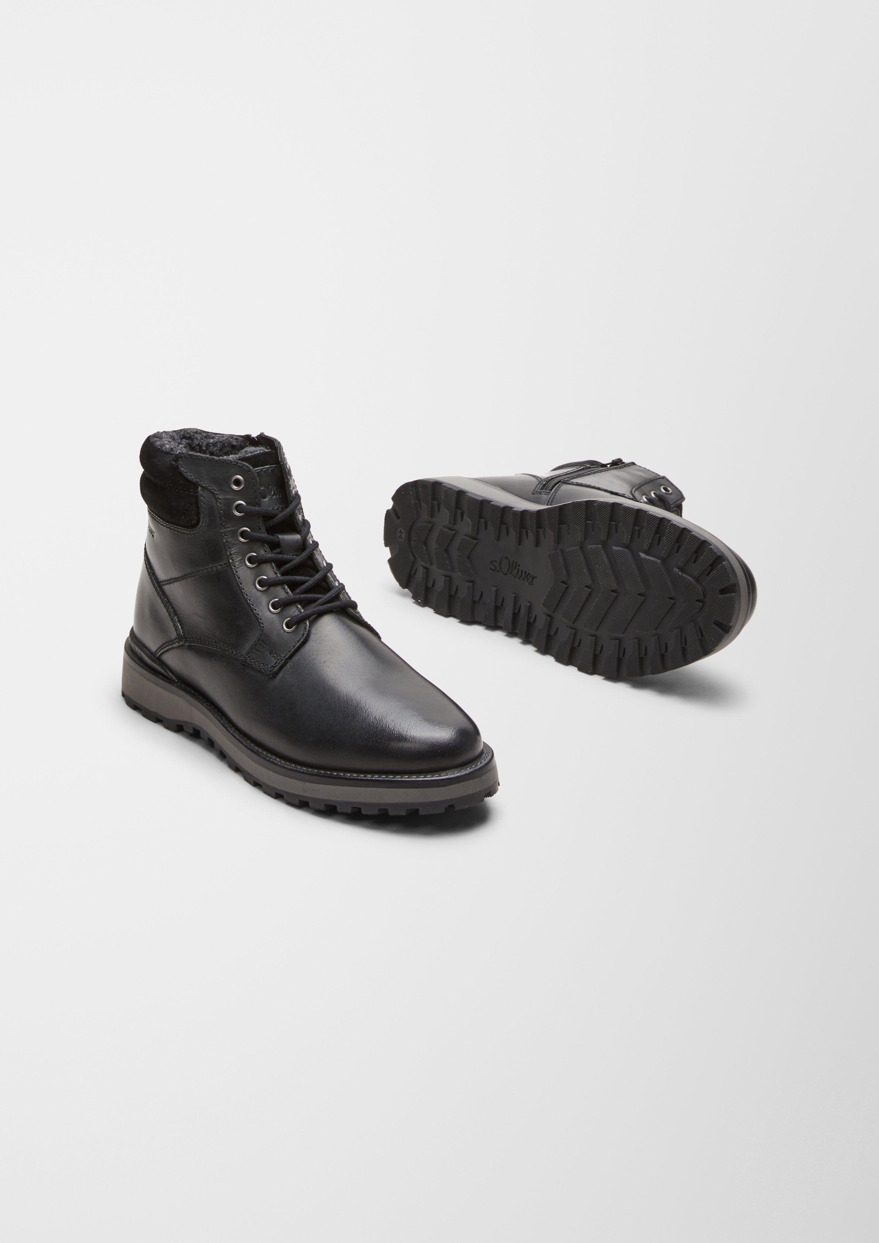 Herren Stiefel in schwarz von s.Oliver