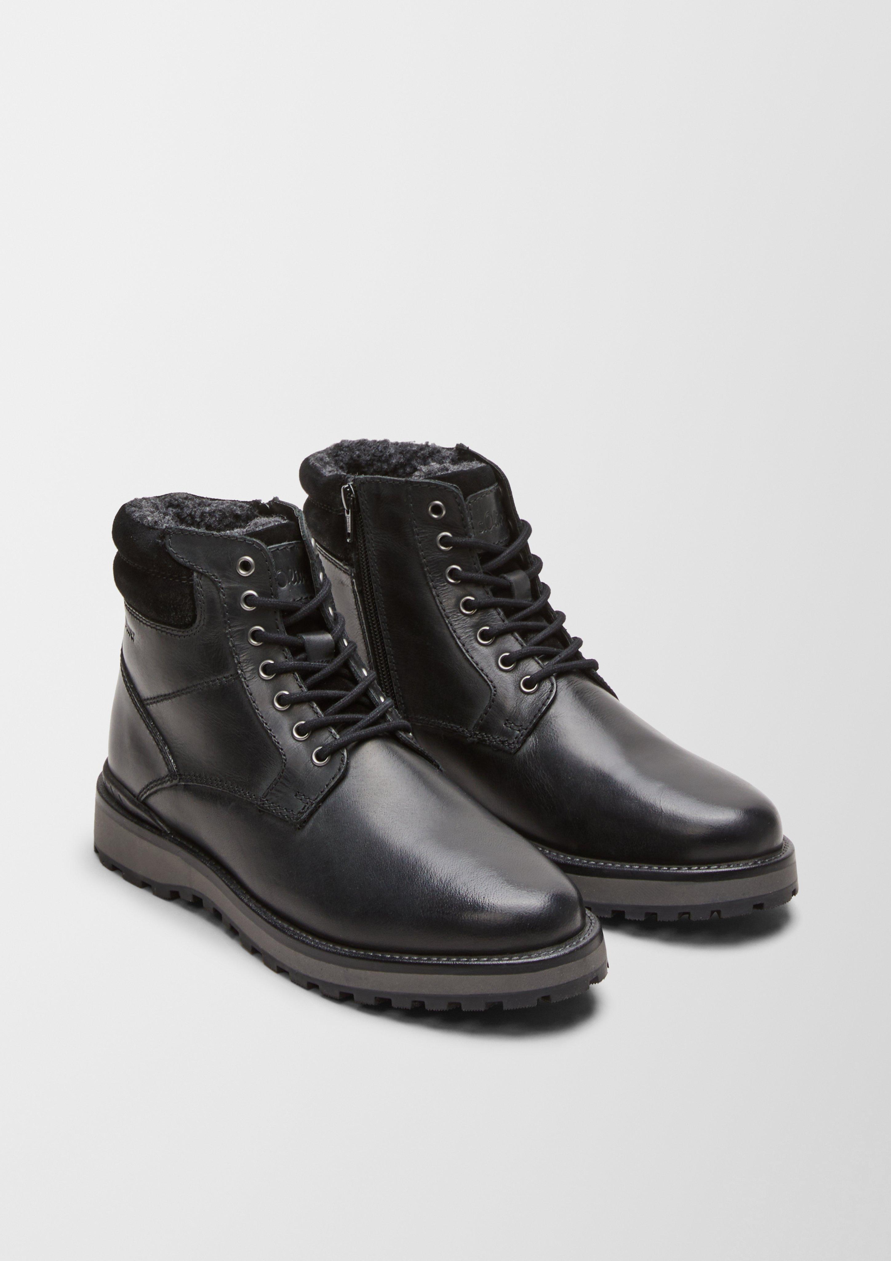 Herren Gefütterte Lederboots in  von s.Oliver