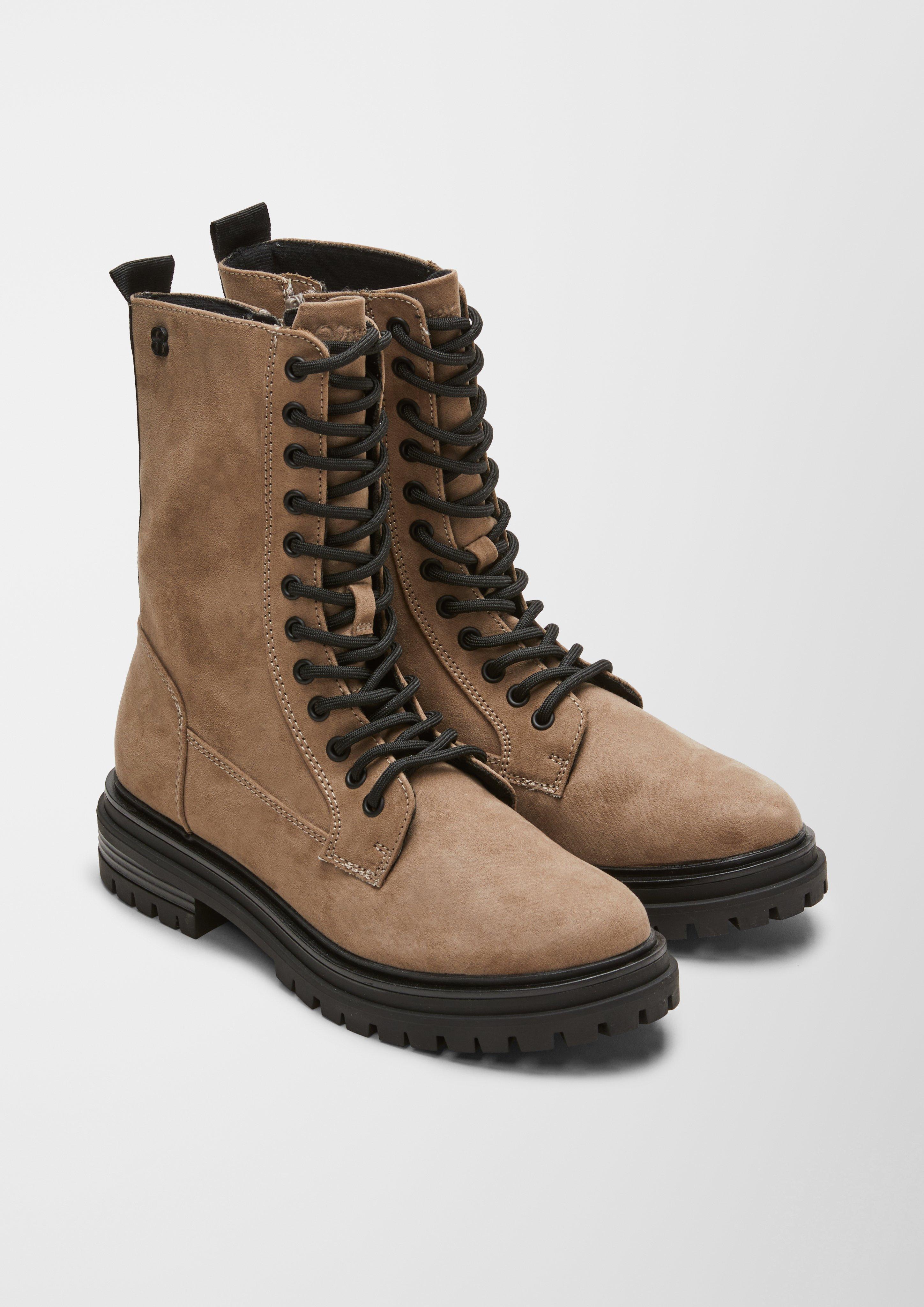 S.Oliver Boots aus Velours