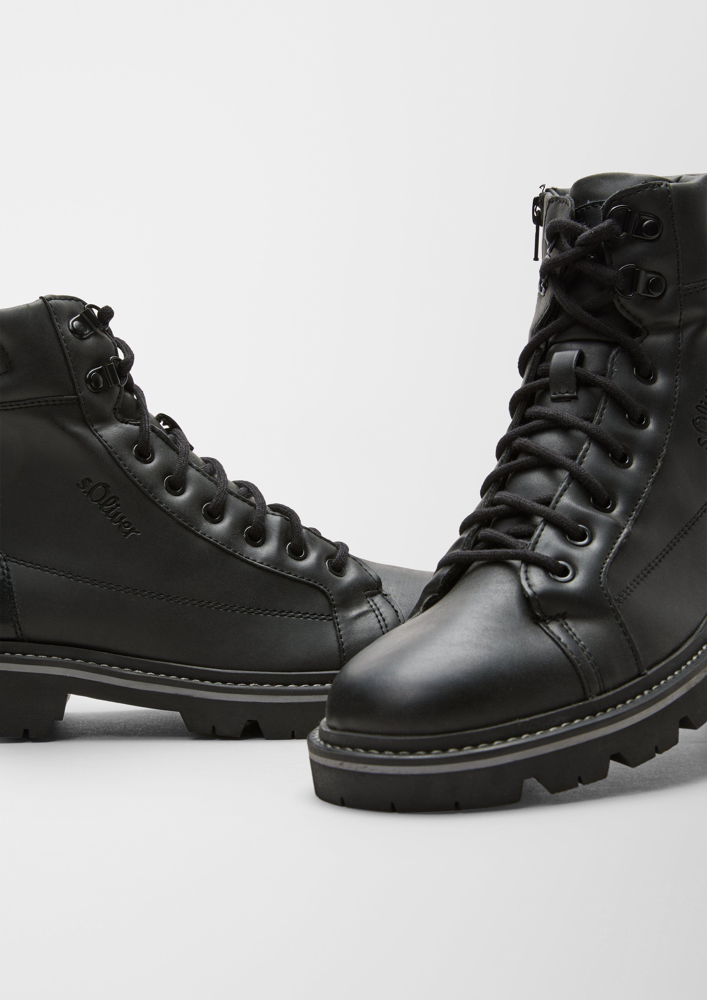 Herren Stiefel in schwarz von s.Oliver