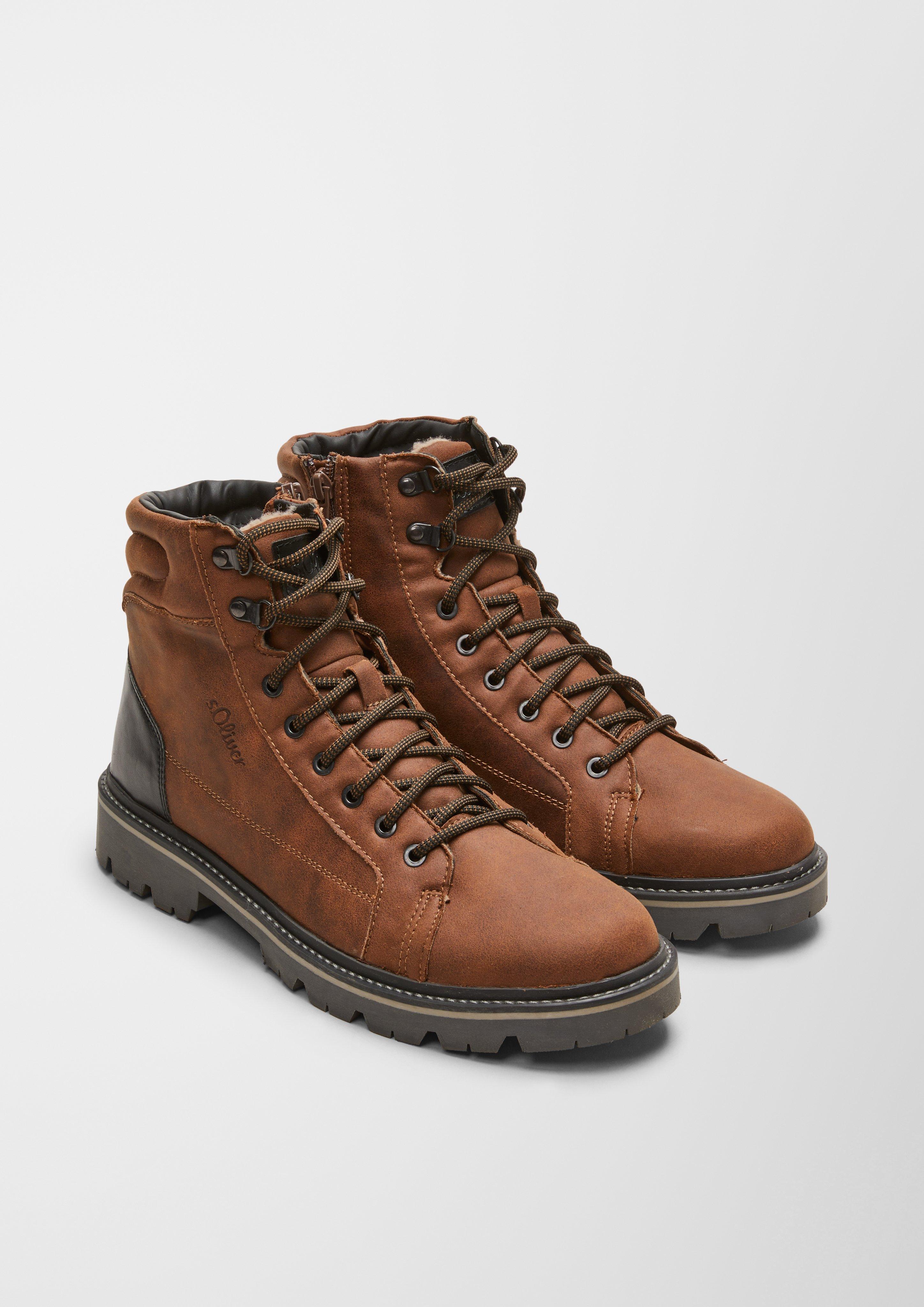 Herren Gefütterte Schnürboots in  von s.Oliver