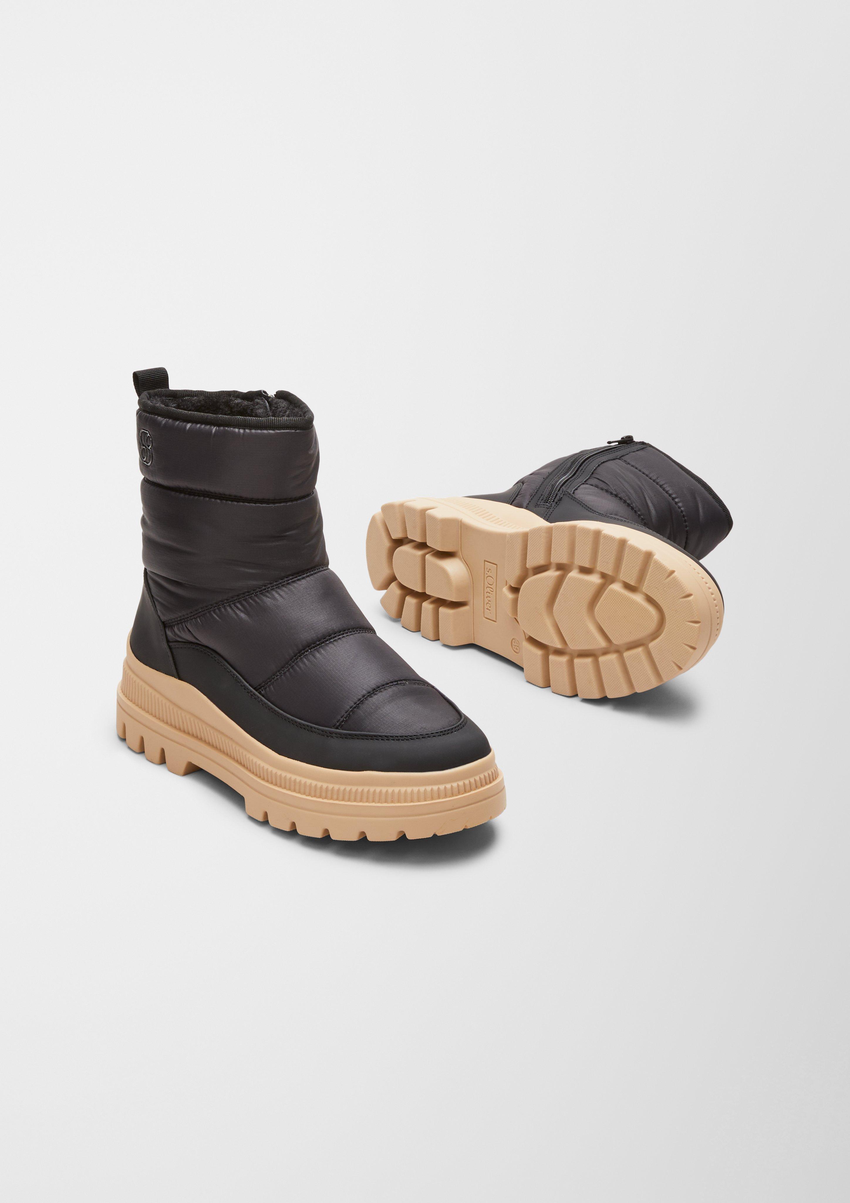 s.Oliver Warm gefütterte Schneeboots